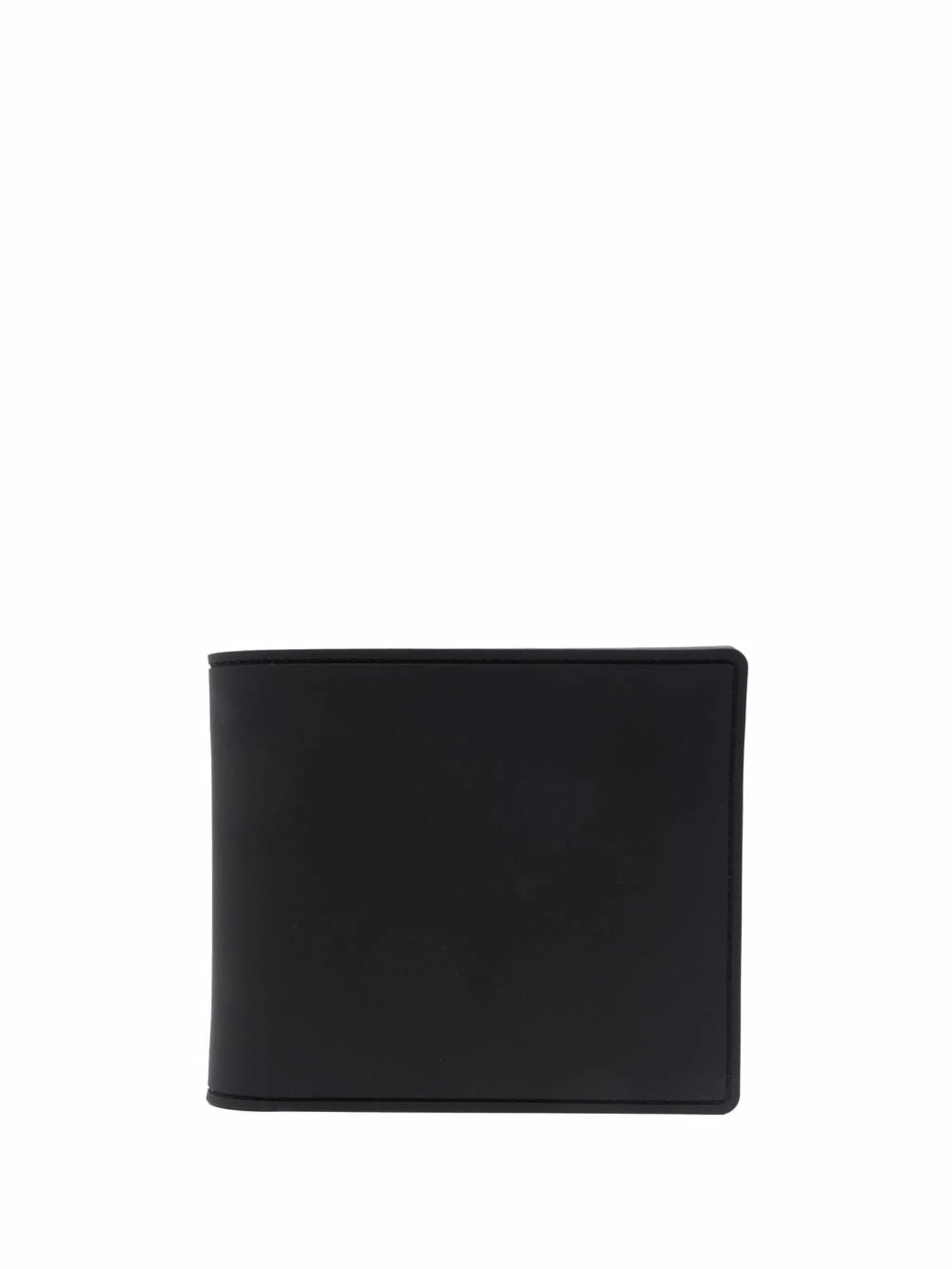 logo-embossed bi-fold wallet