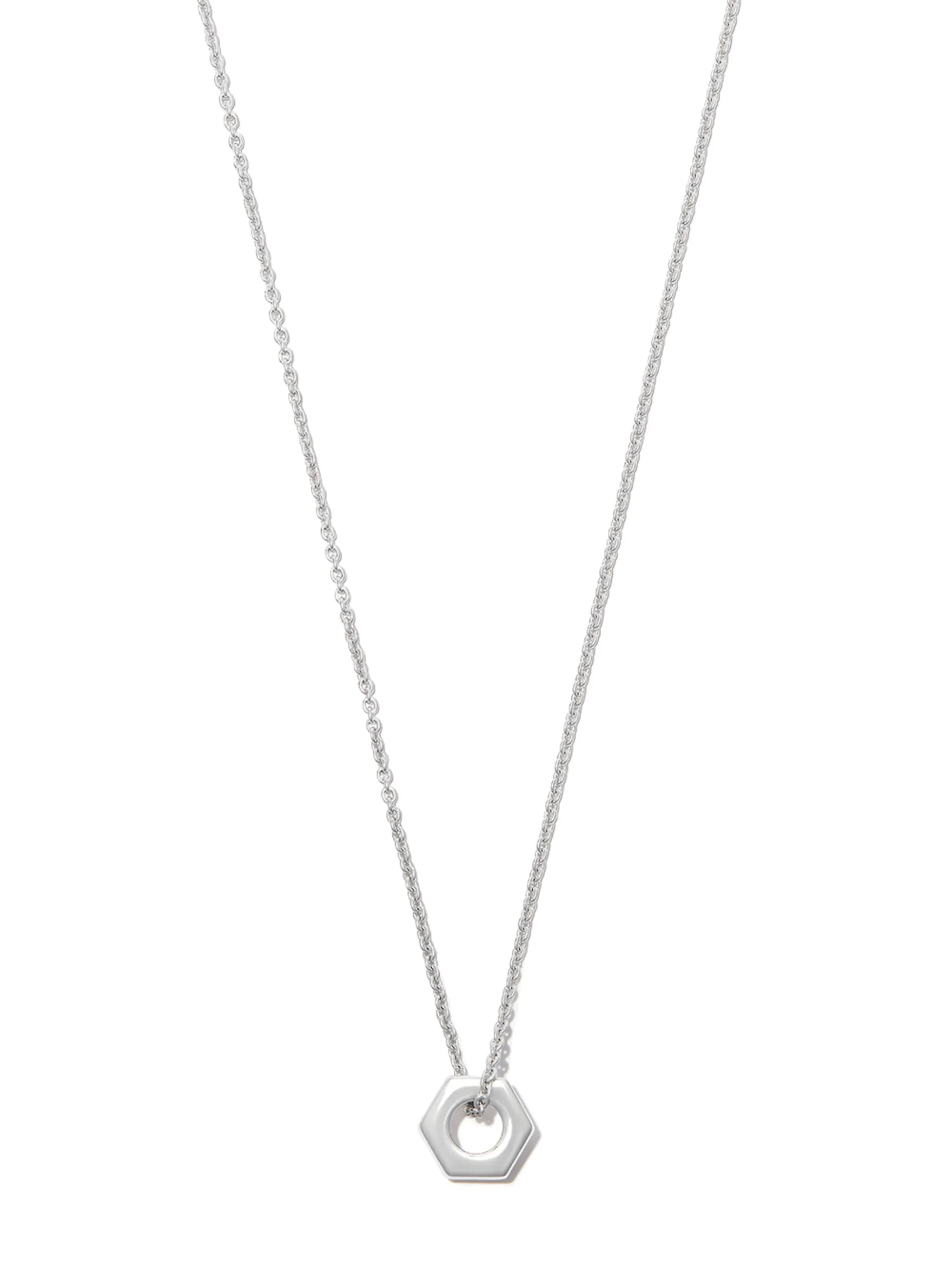 silver pendant necklace