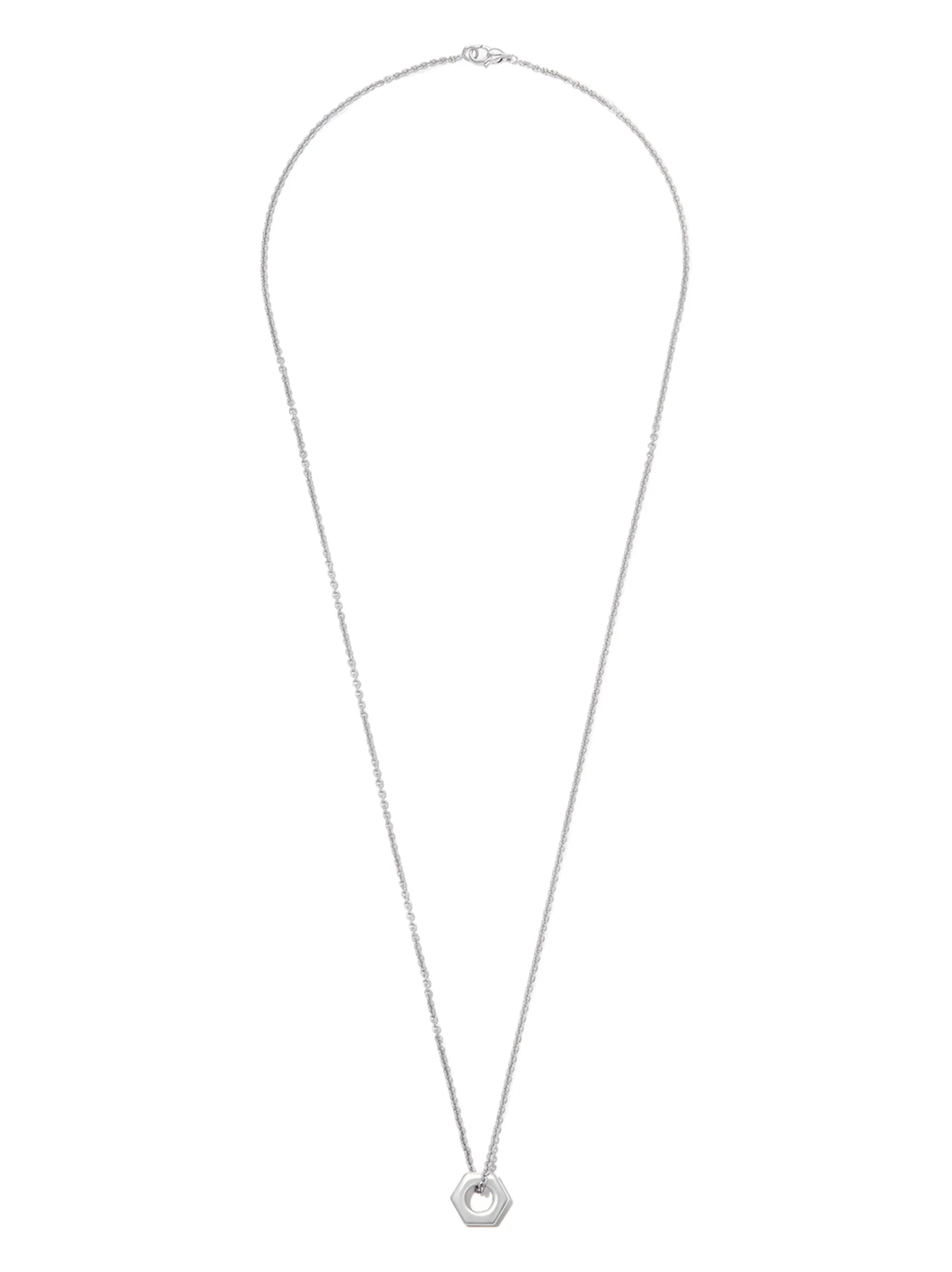 silver pendant necklace