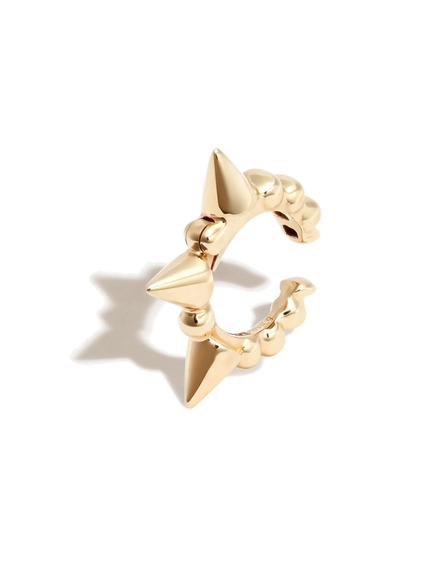 14kt yellow gold ear cuff