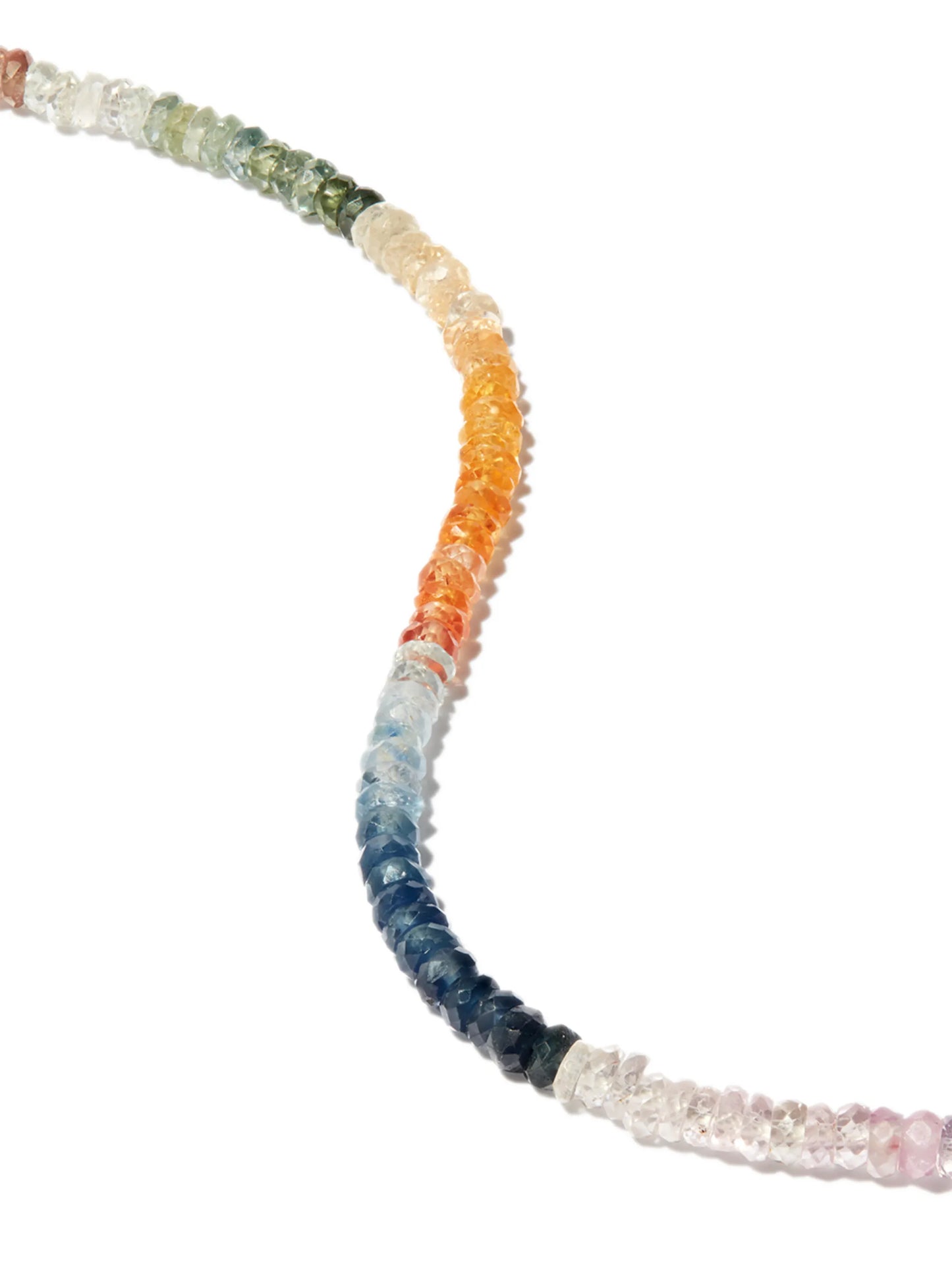 9kt yellow gold Rocky sapphire bracelet