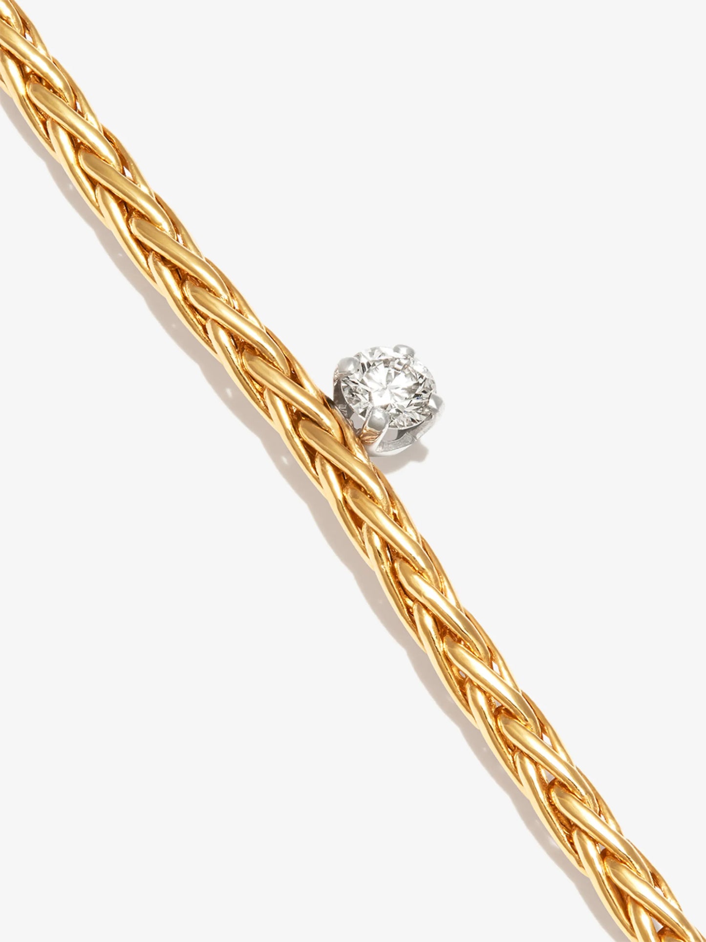9kt yellow gold diamond bracelet