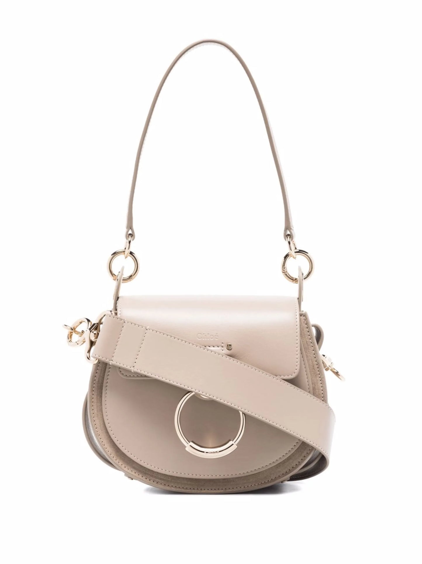 Tess leather shoulder bag