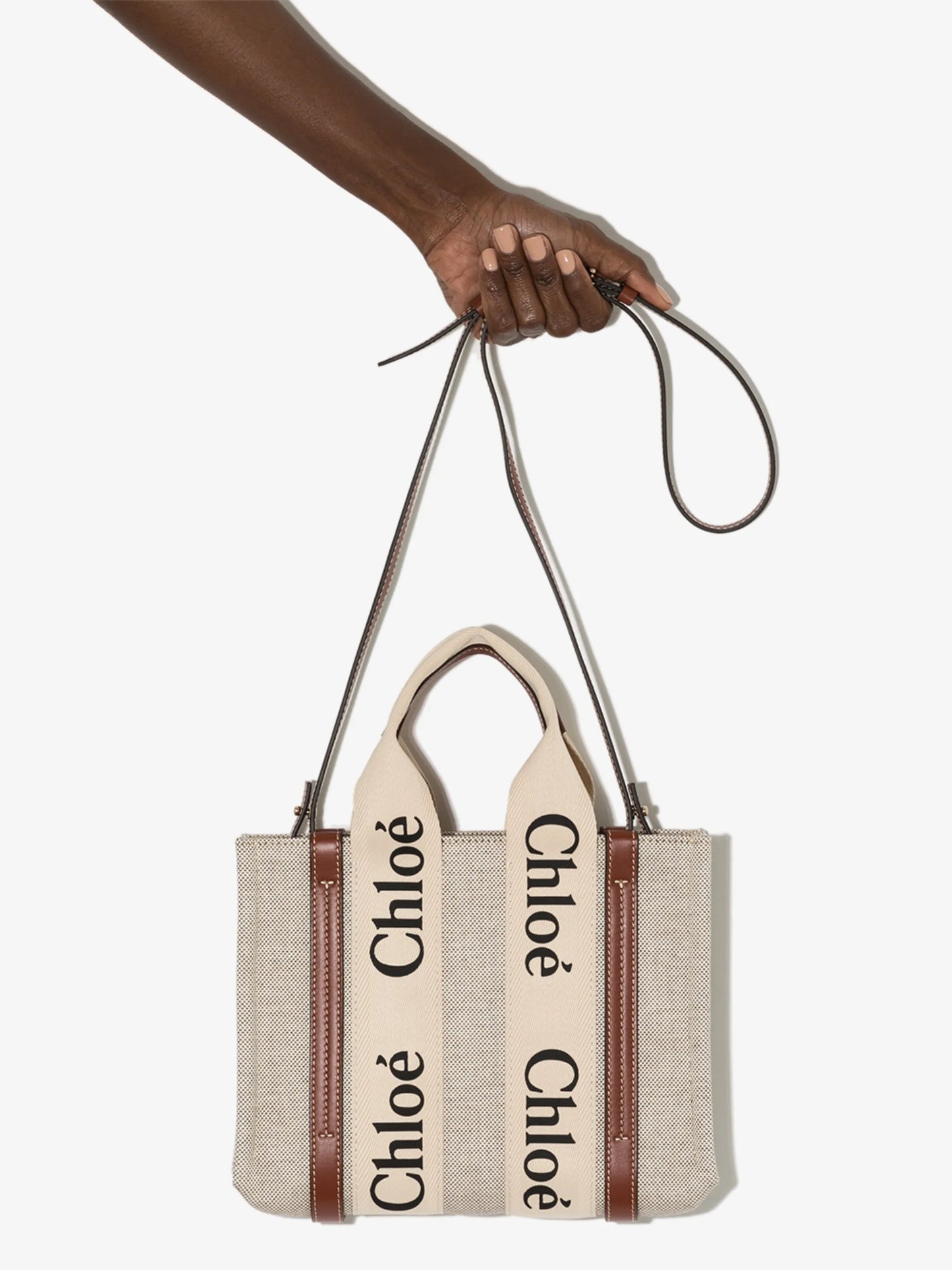 Woody logo tote bag