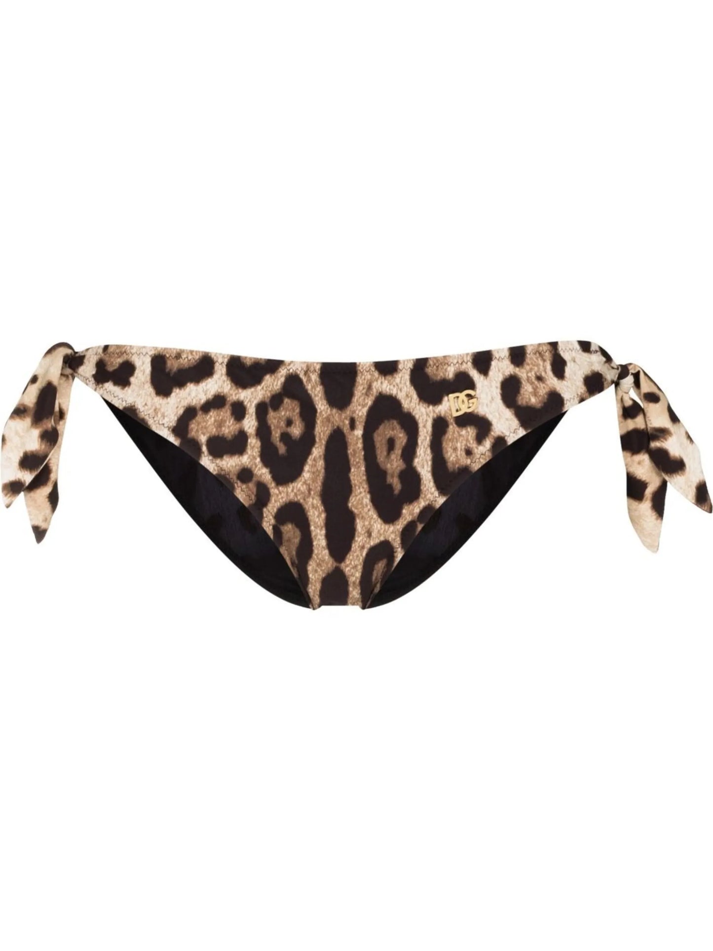 leopard-print bikini bottoms