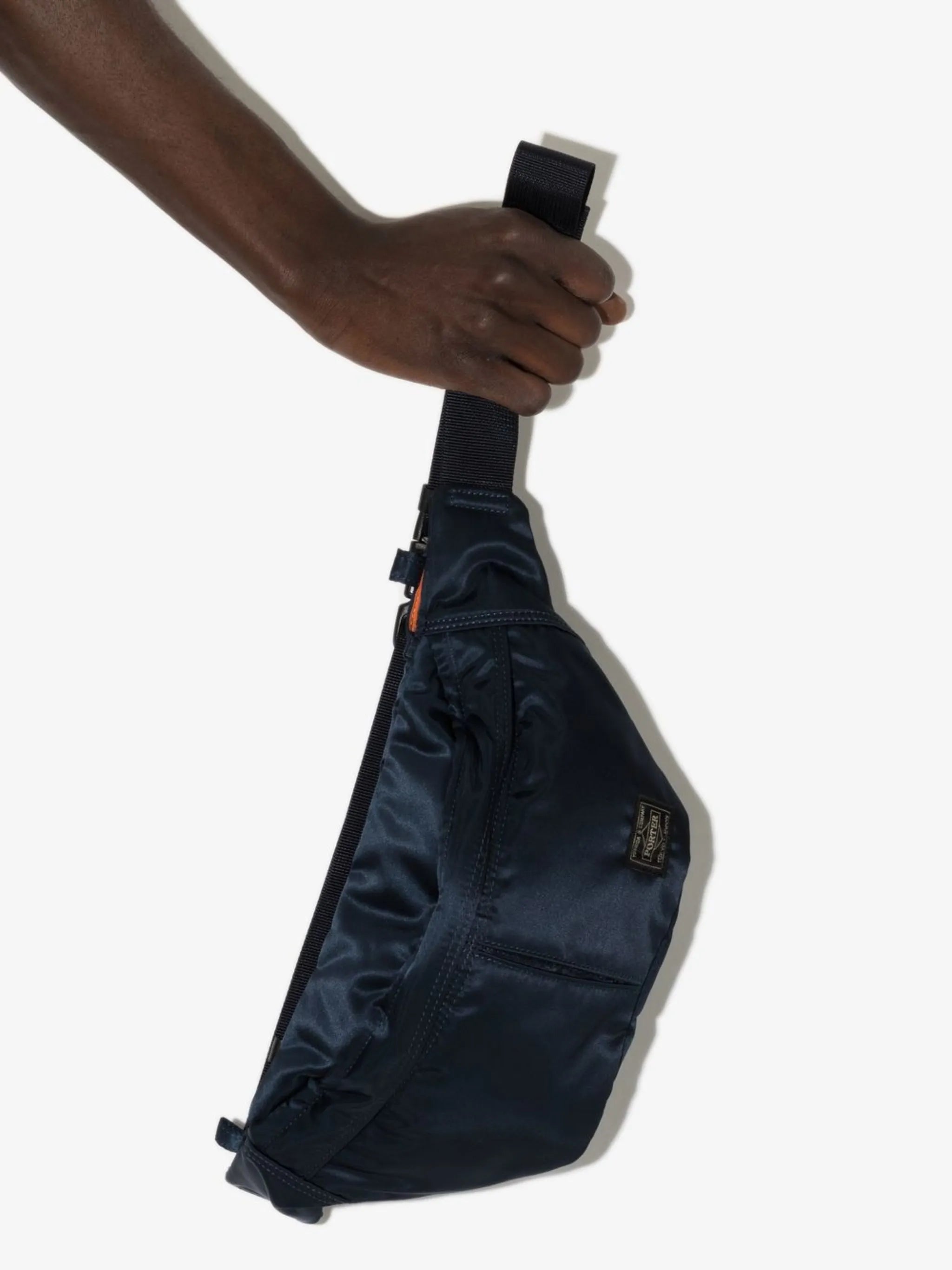 satin belt bag