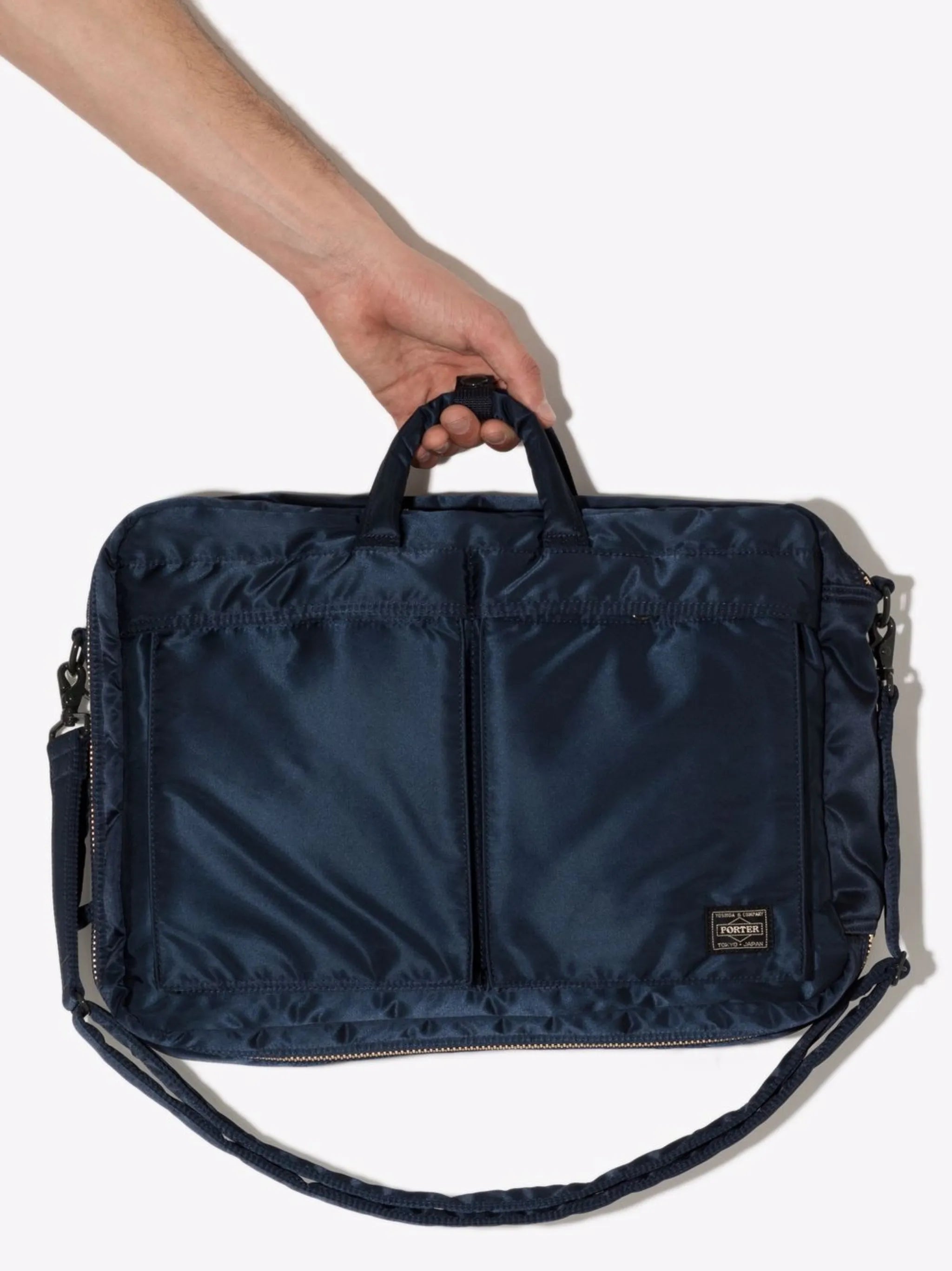 Tanker zip-around briefcase