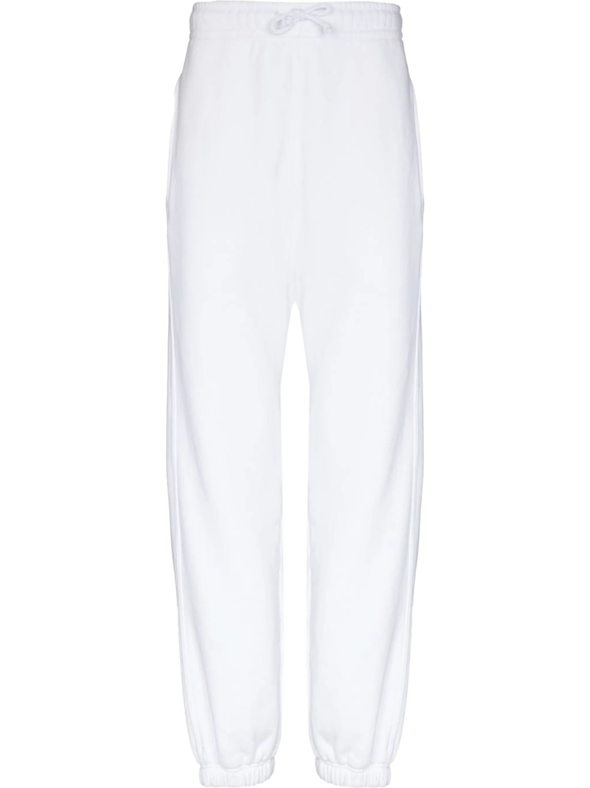 jersey-fleece oversized track pants