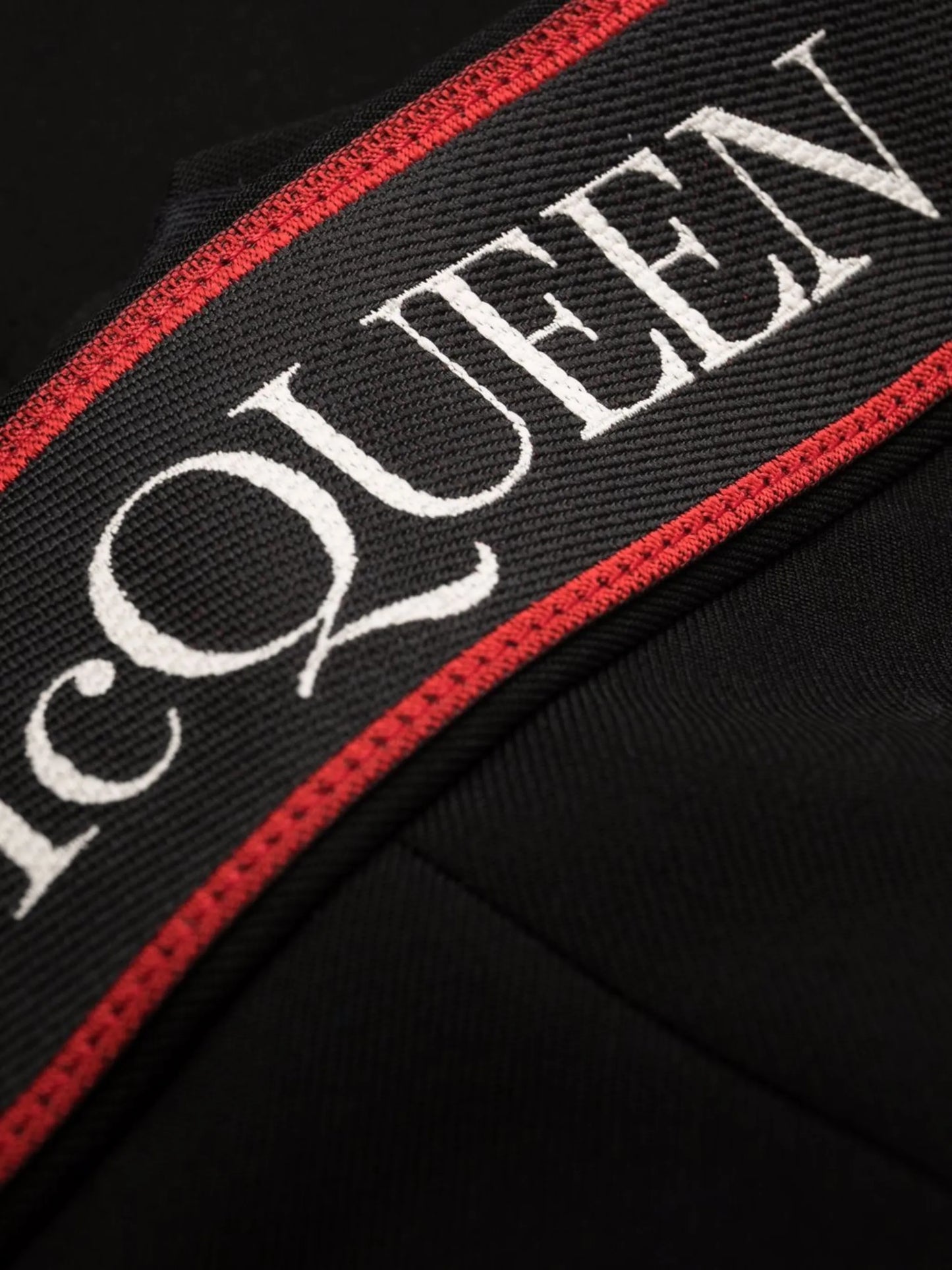 logo-waistband tailored trousers