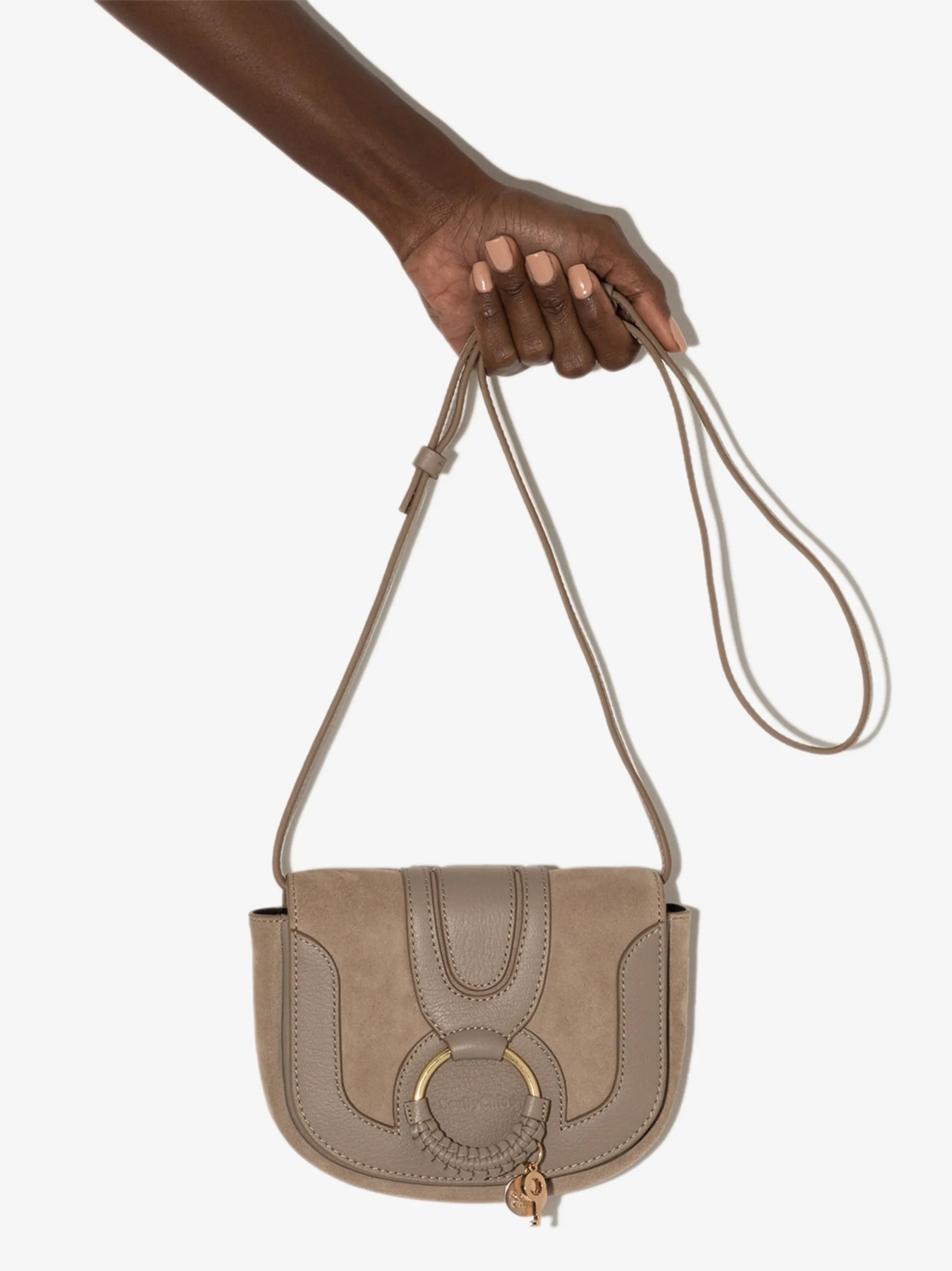 Hana leather crossbody bag