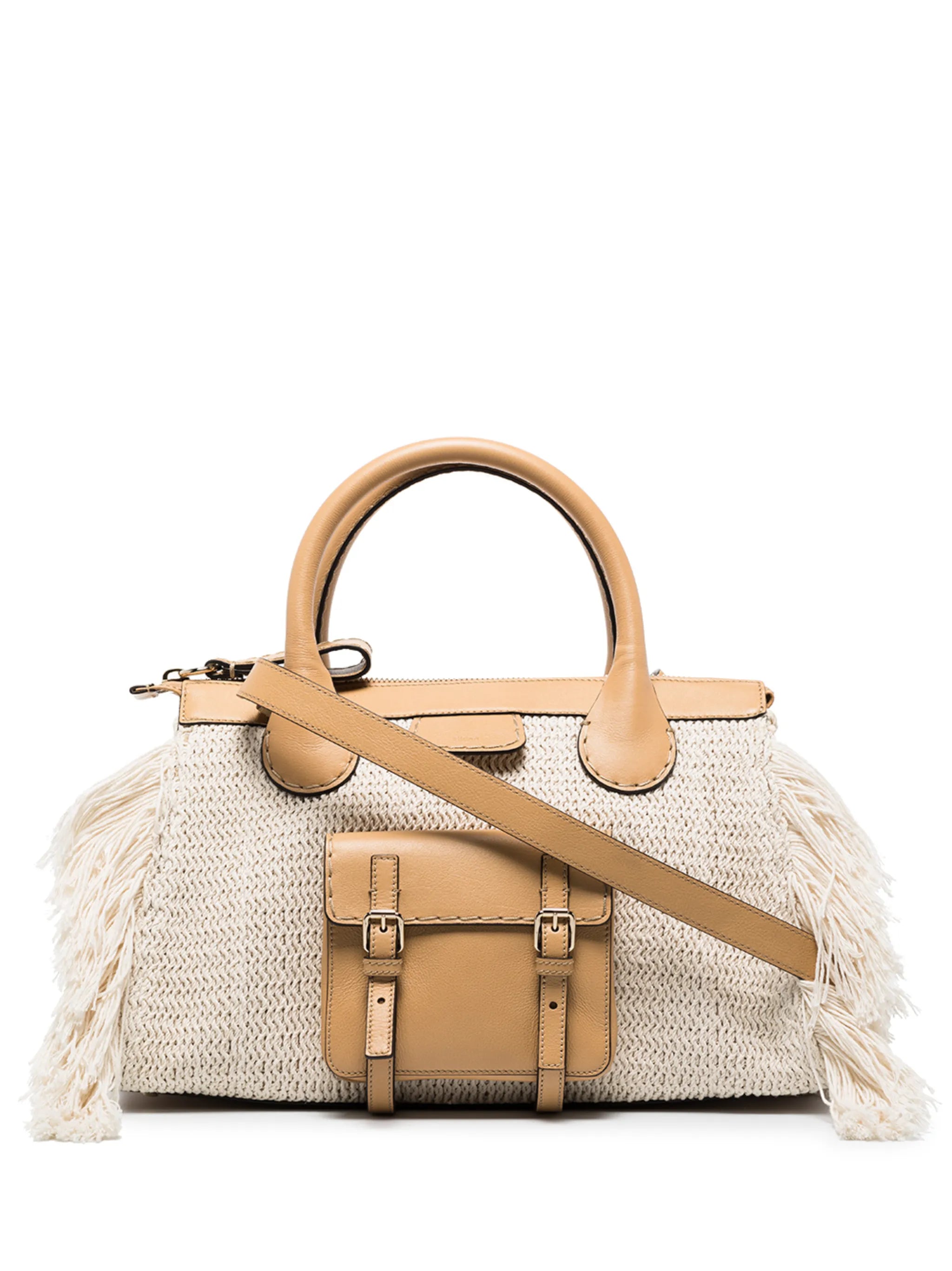 Edith knitted tote bag