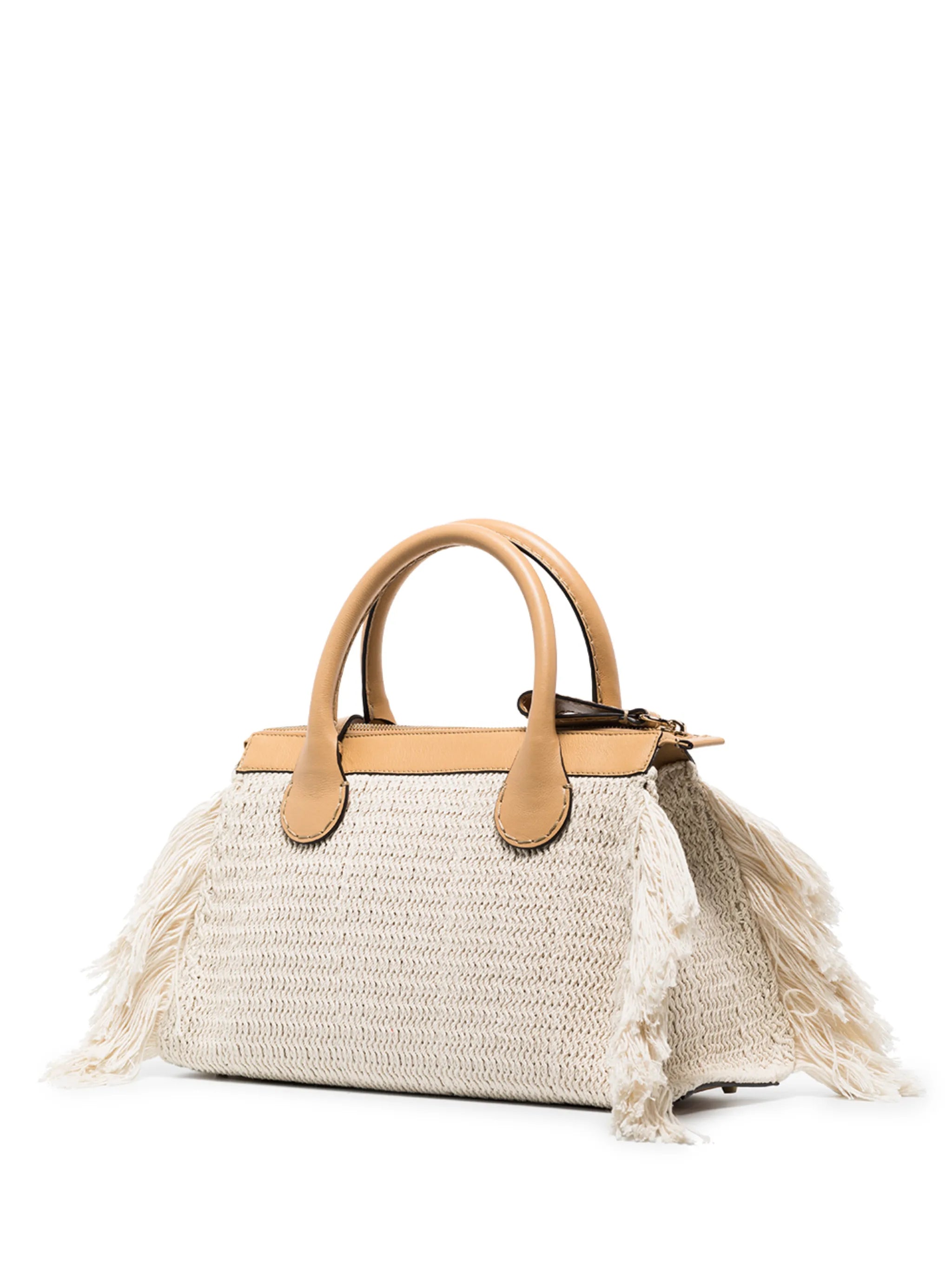 Edith knitted tote bag