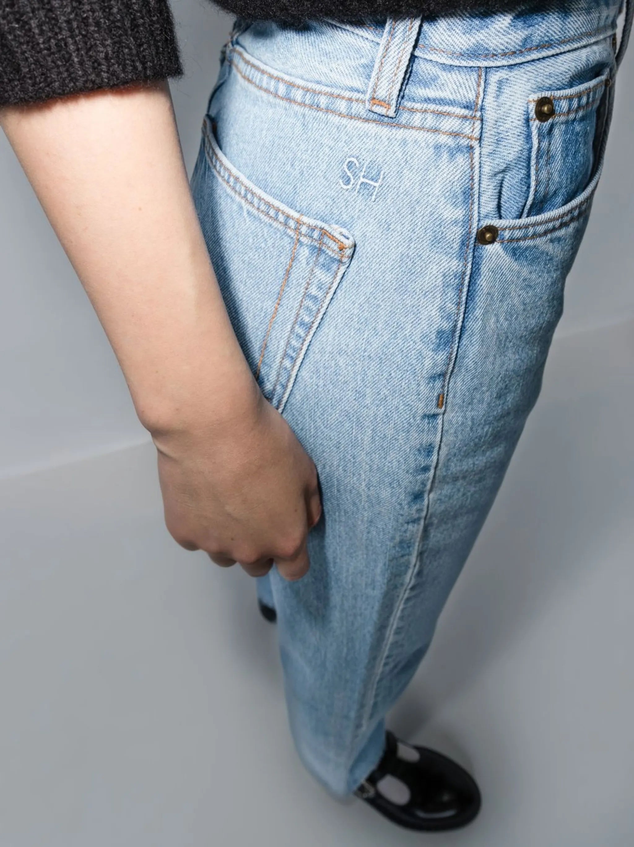 Childhood straight-leg jeans