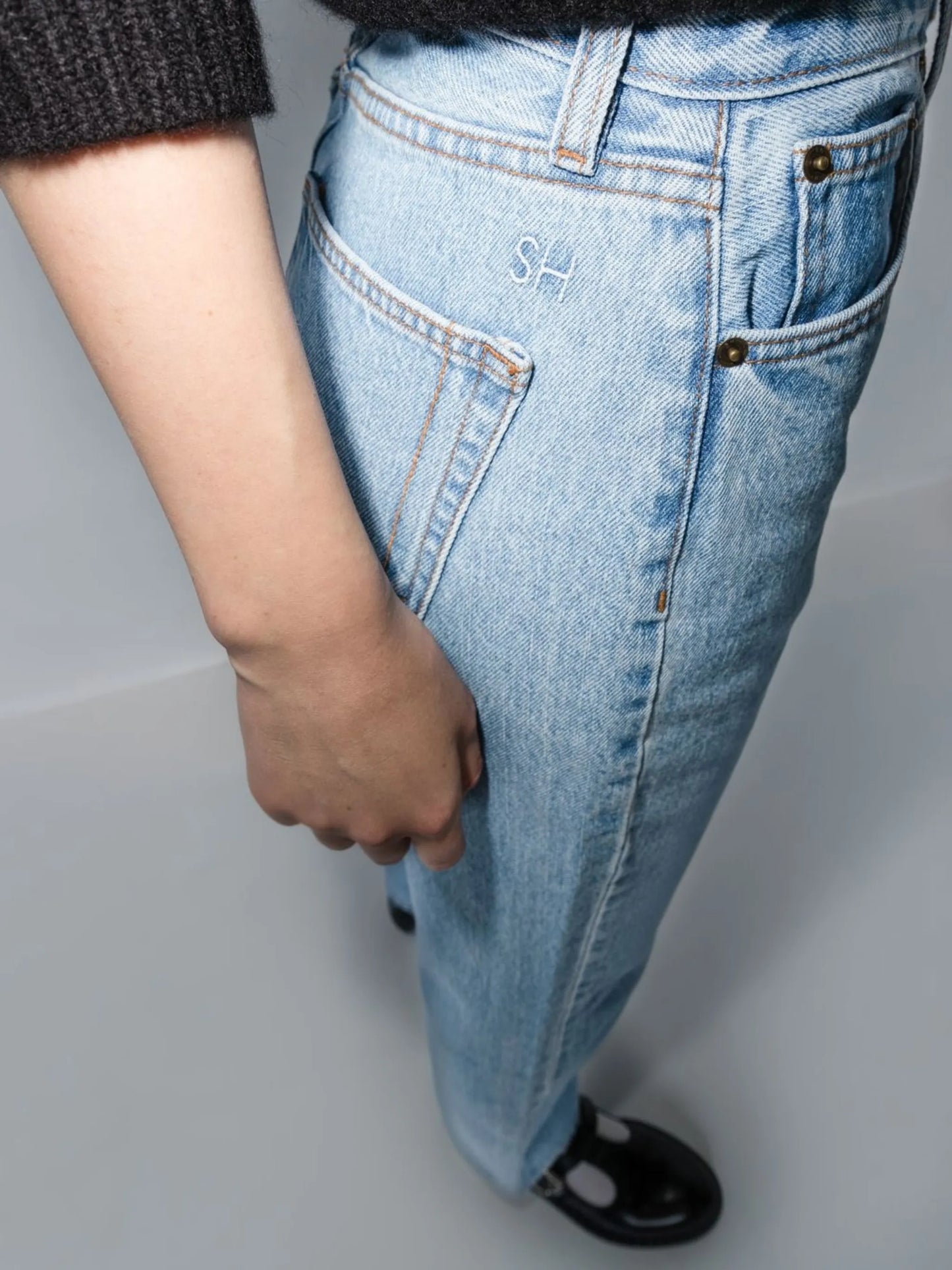 Childhood straight-leg jeans