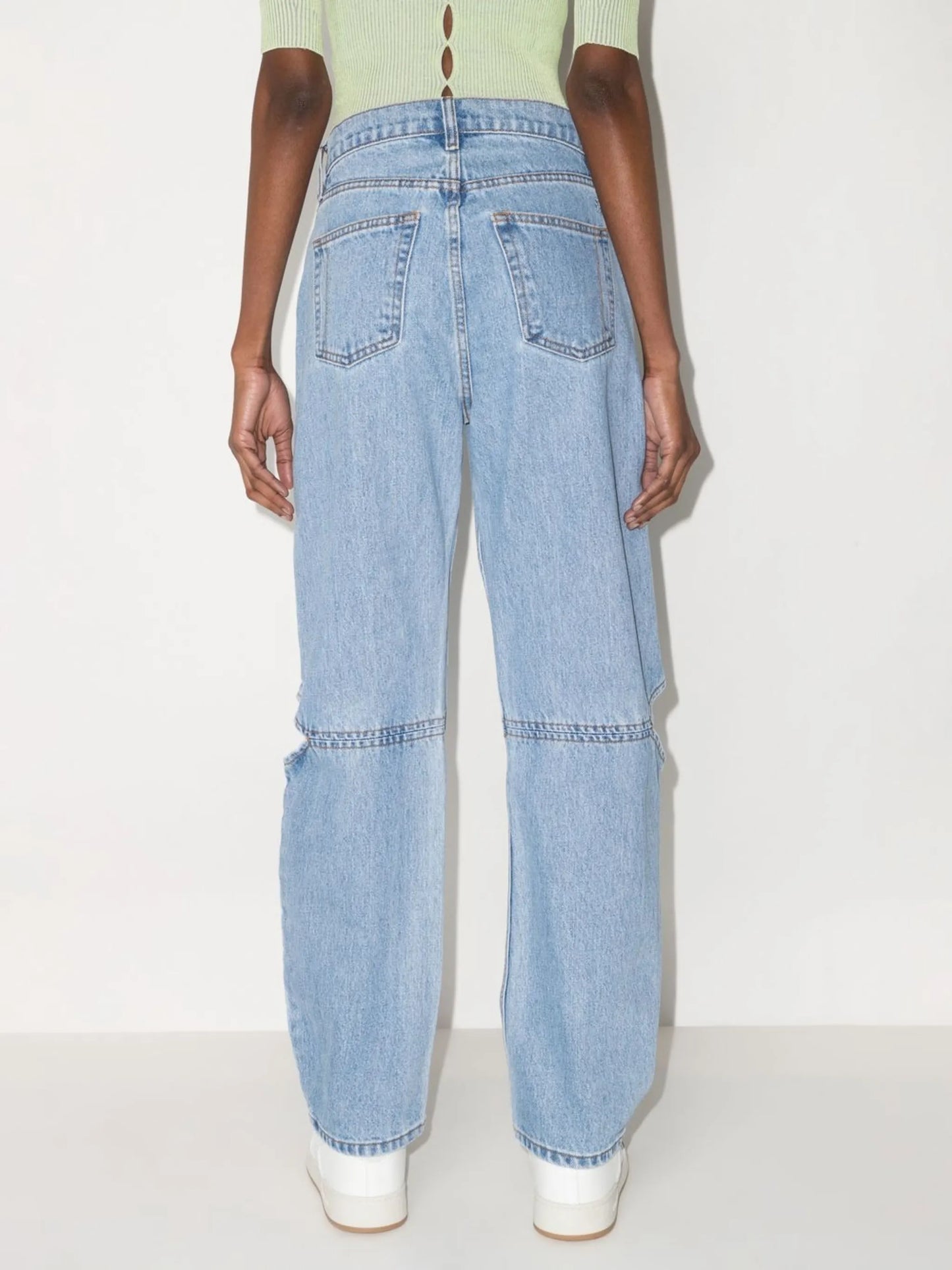 Cowgirl cut-out jeans