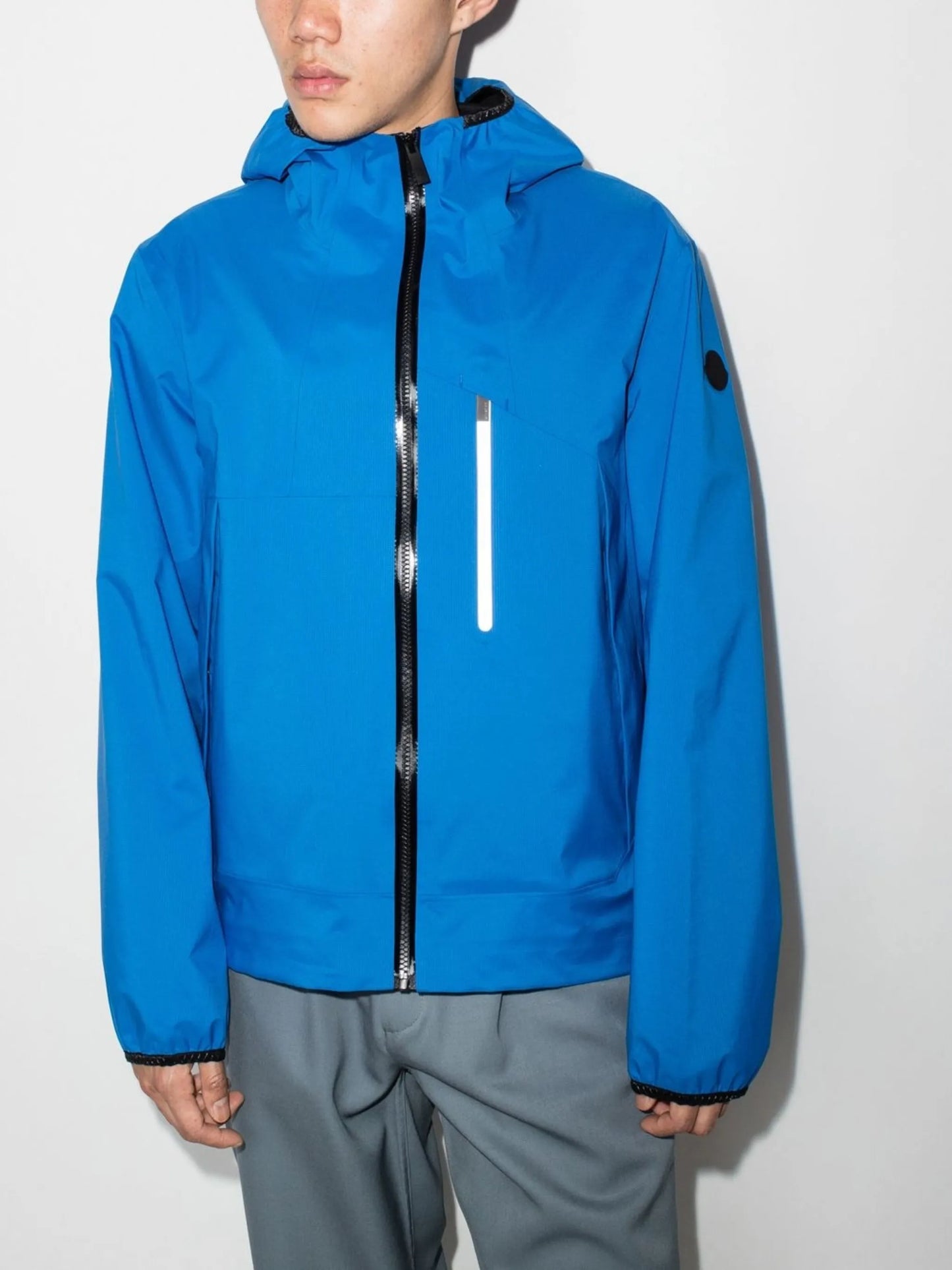 Sattouf hooded windbreaker jacket