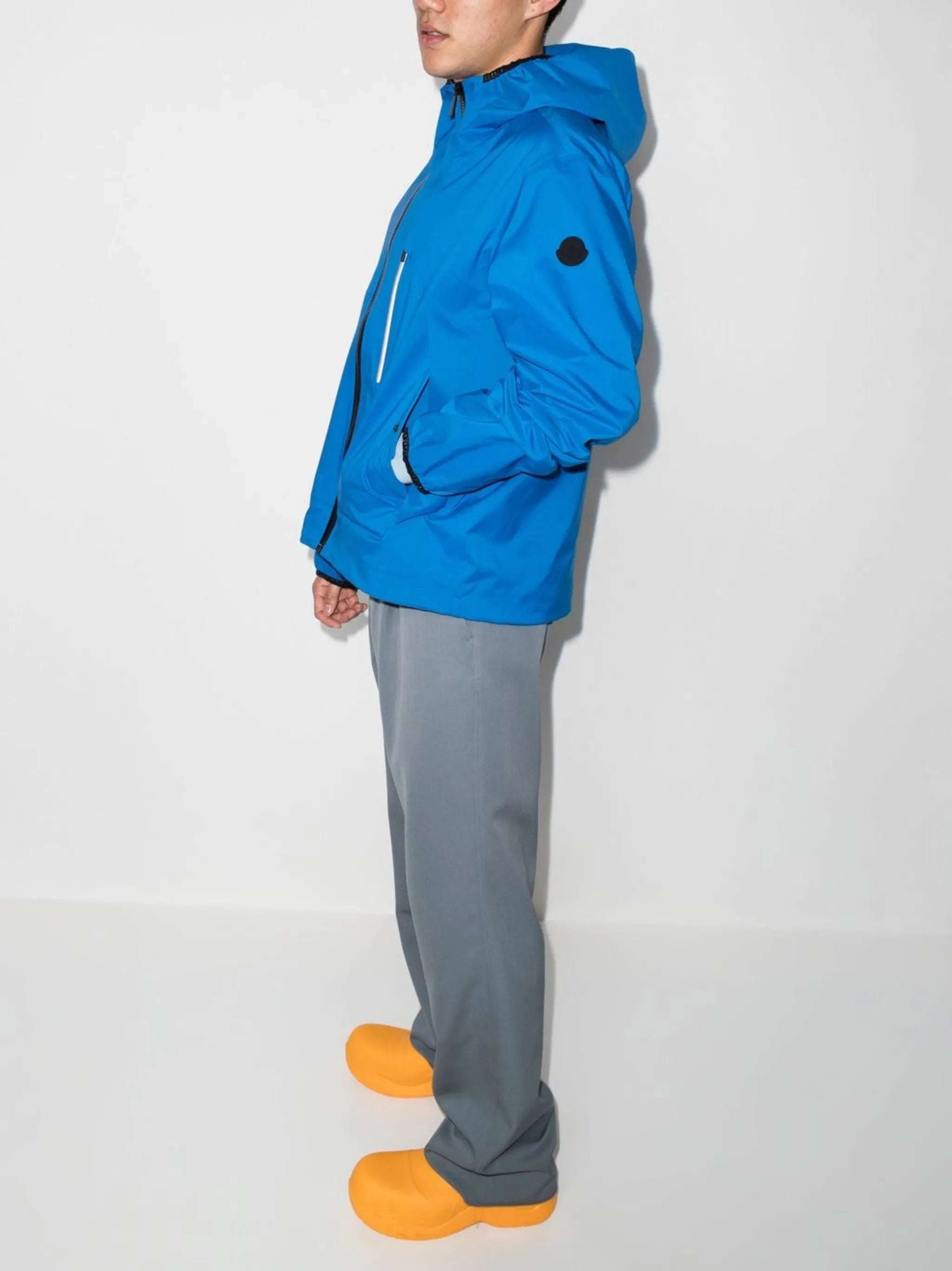 Sattouf hooded windbreaker jacket