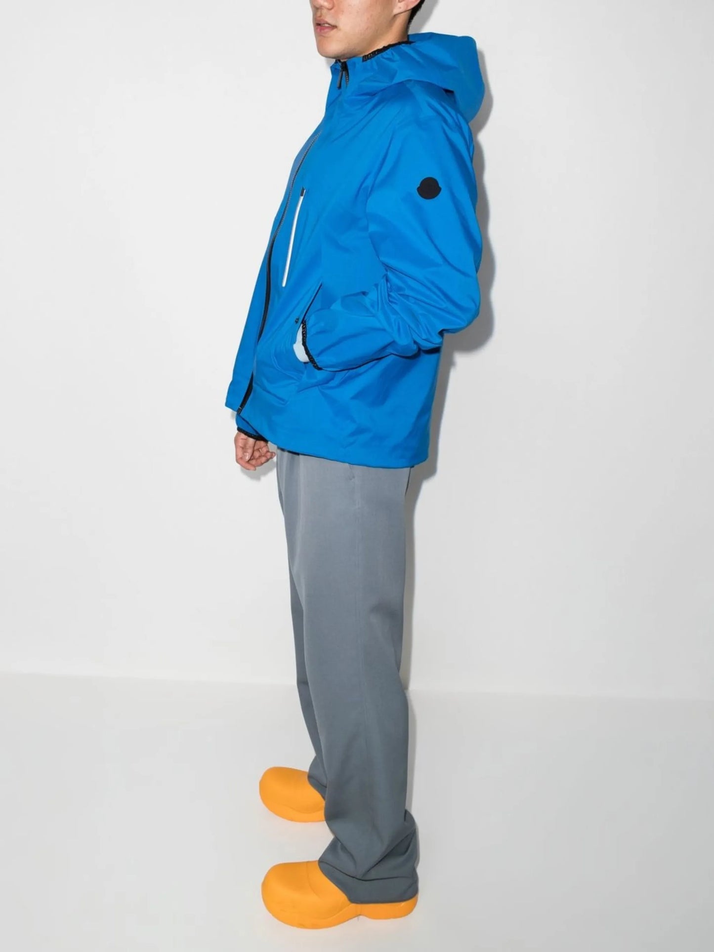 Sattouf hooded windbreaker jacket