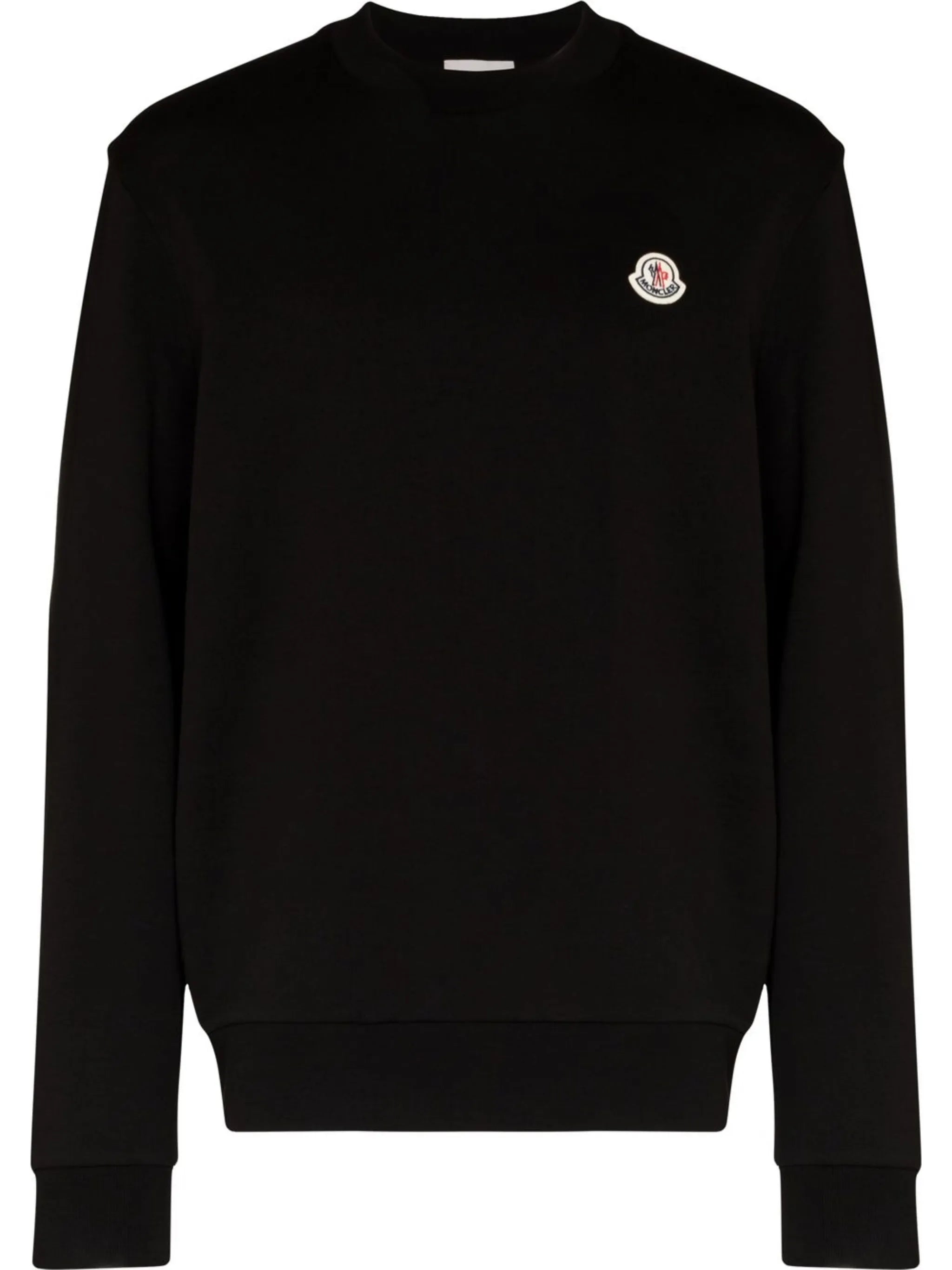 logo patch sweatshirt