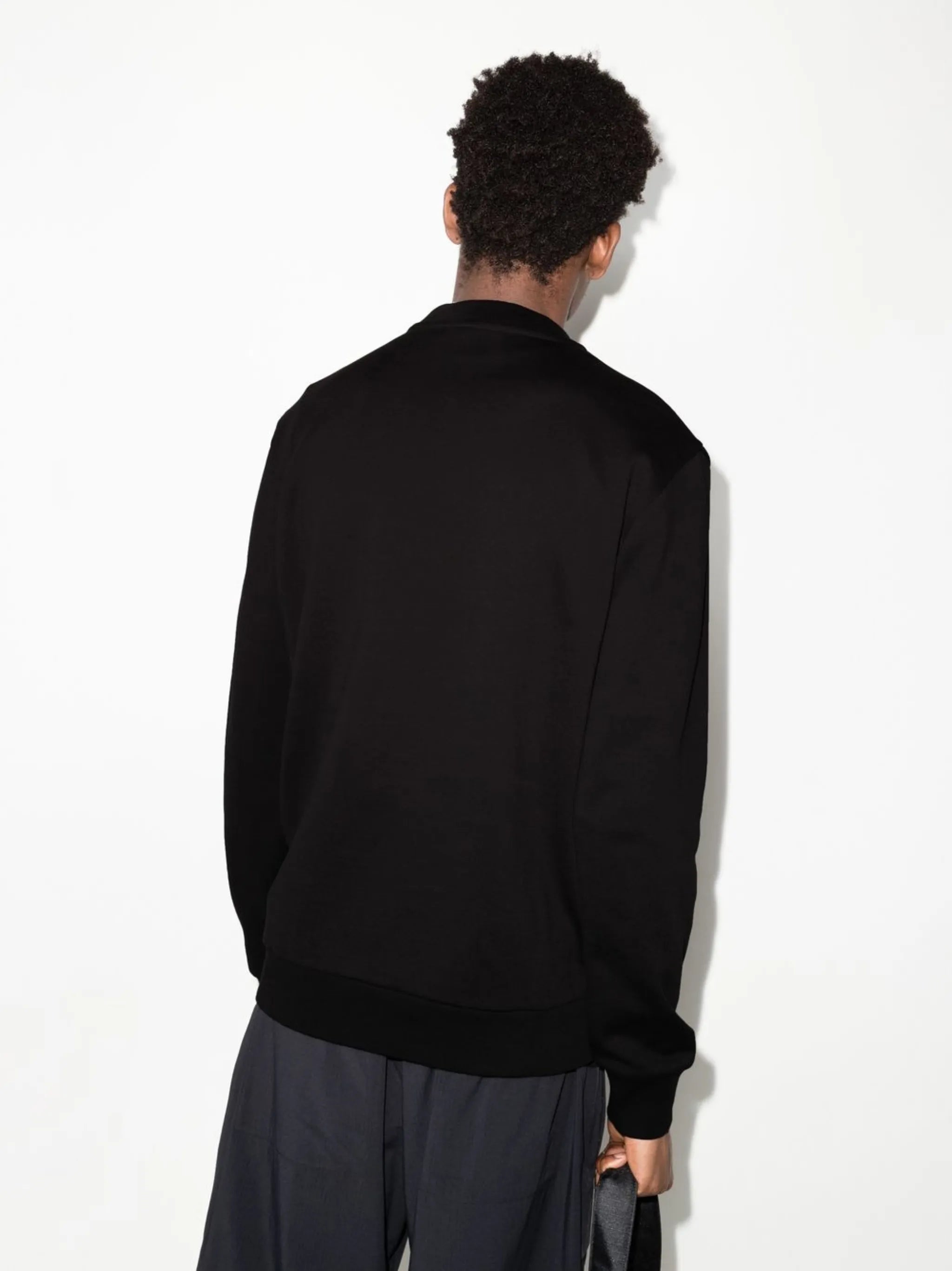 logo patch sweatshirt