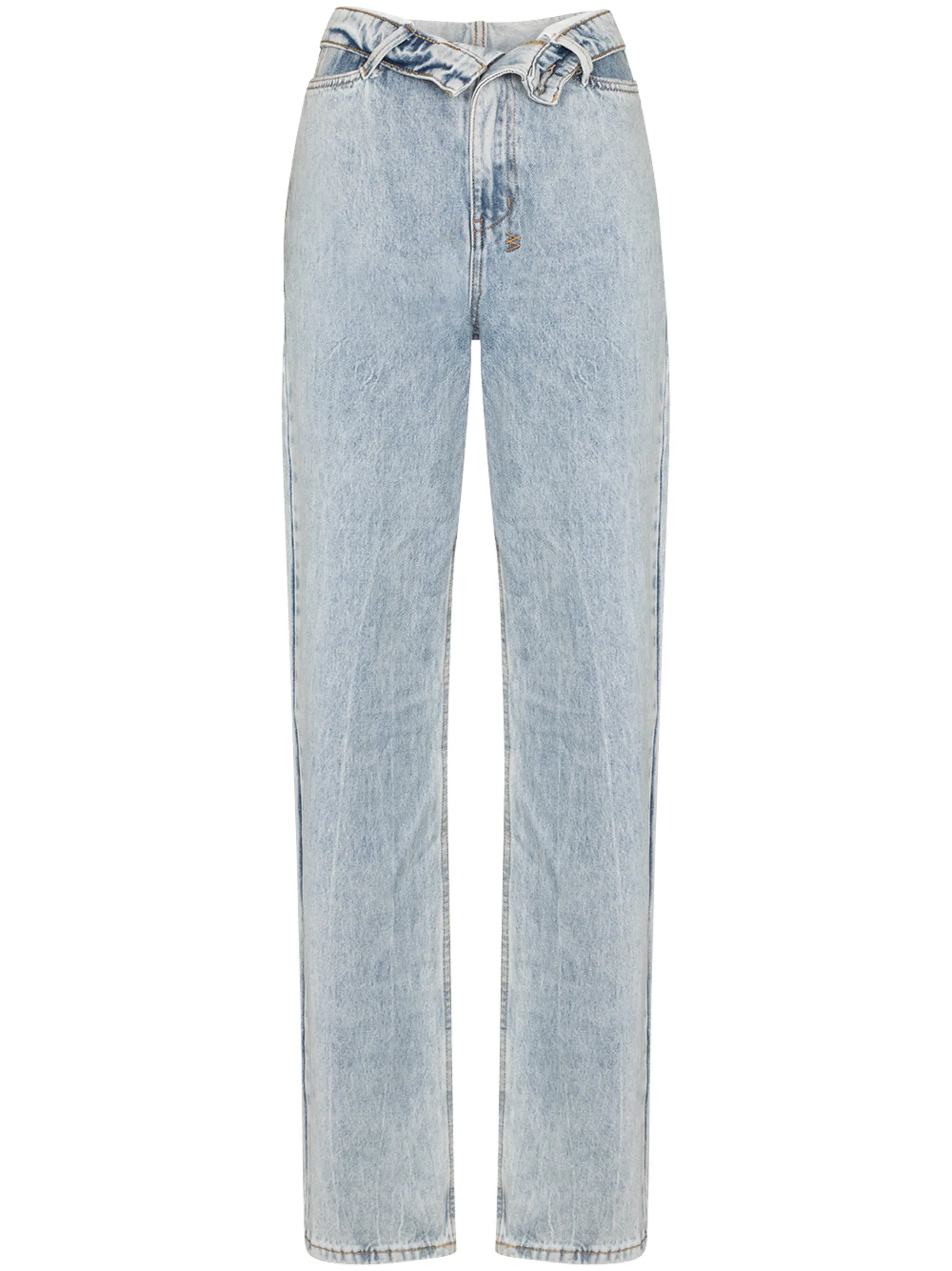 Undone Playback Muse straight-leg jeans