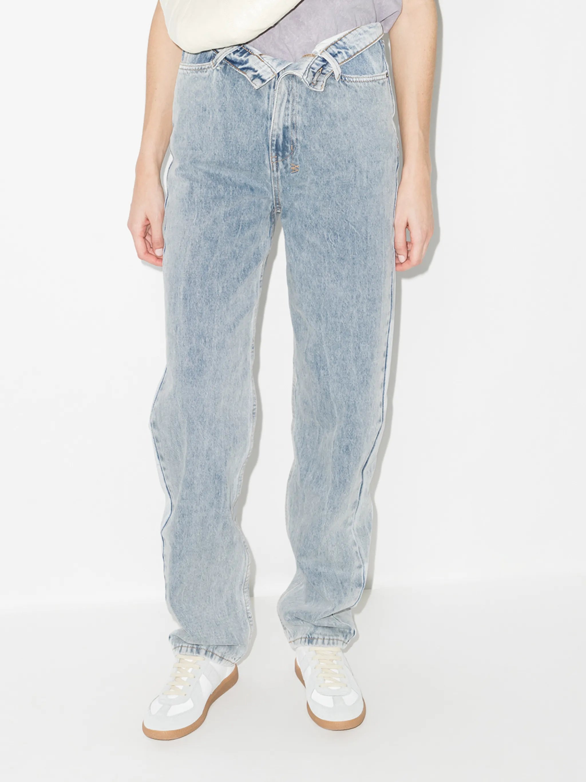 Undone Playback Muse straight-leg jeans