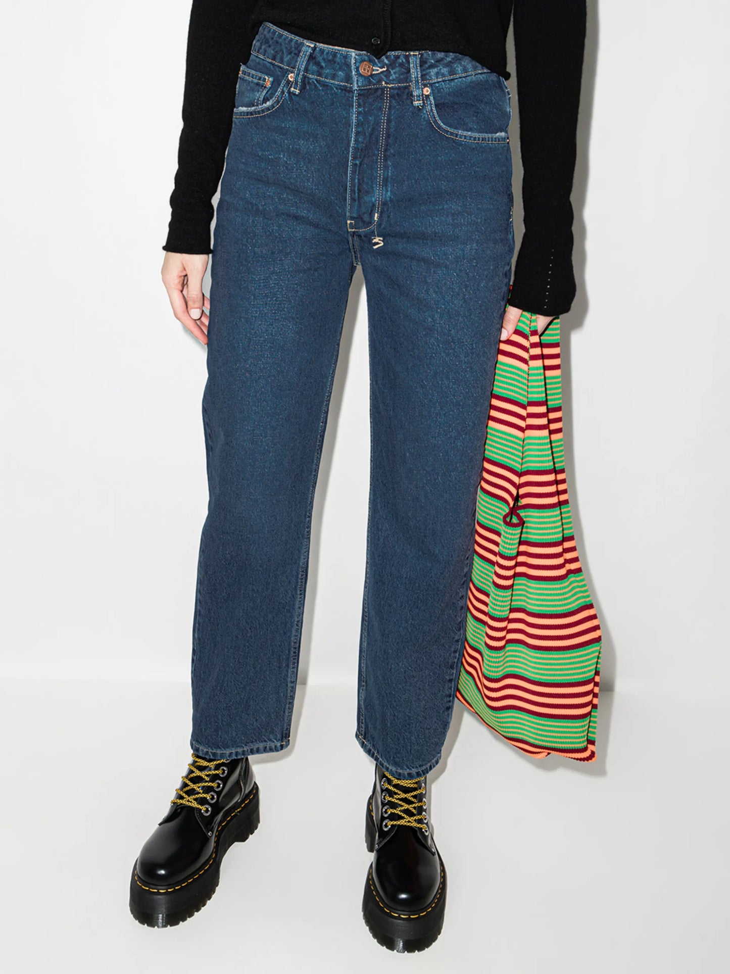 Brooklyn Bluebell wide-leg jeans