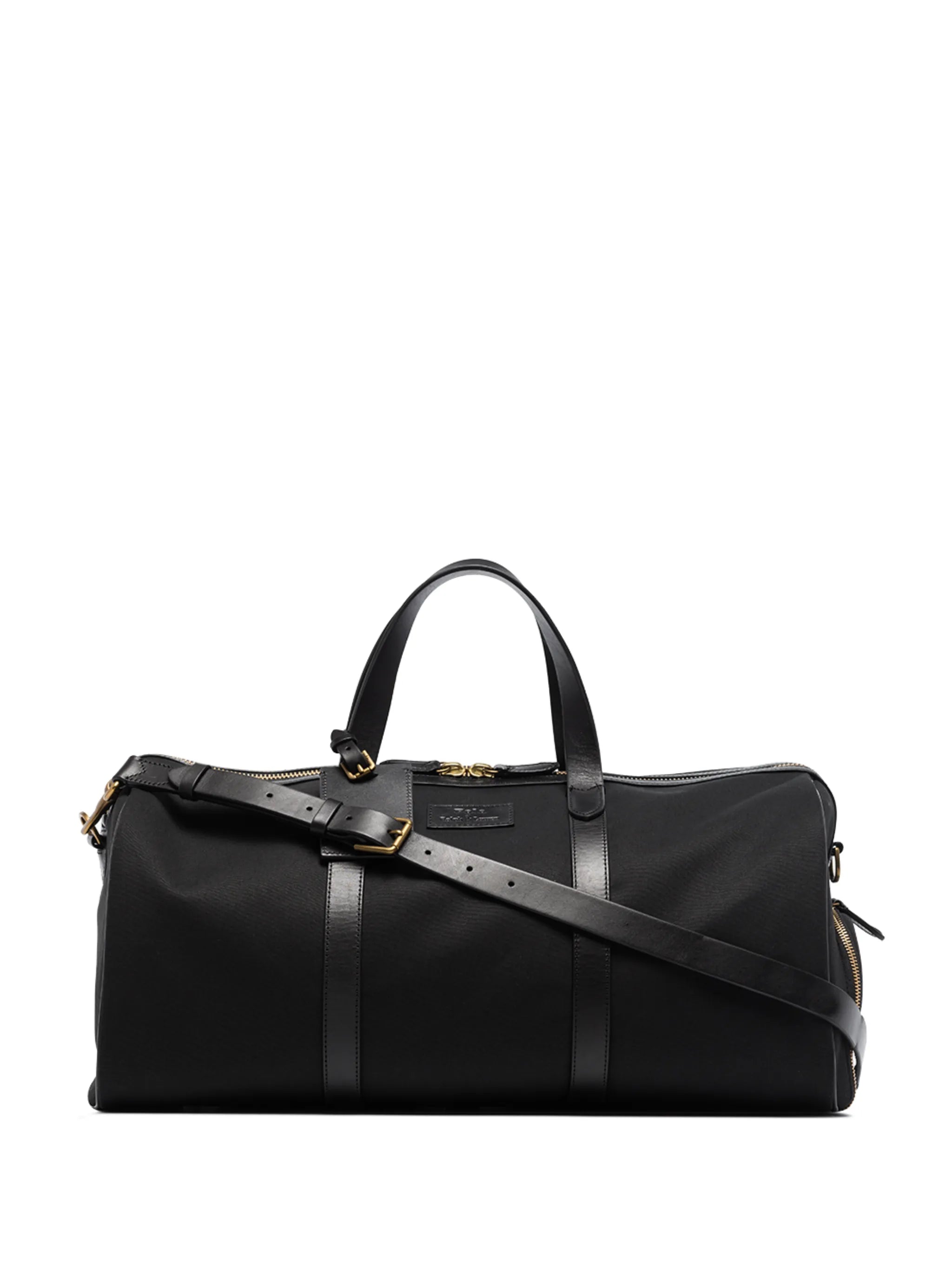 logo-patch canvas holdall
