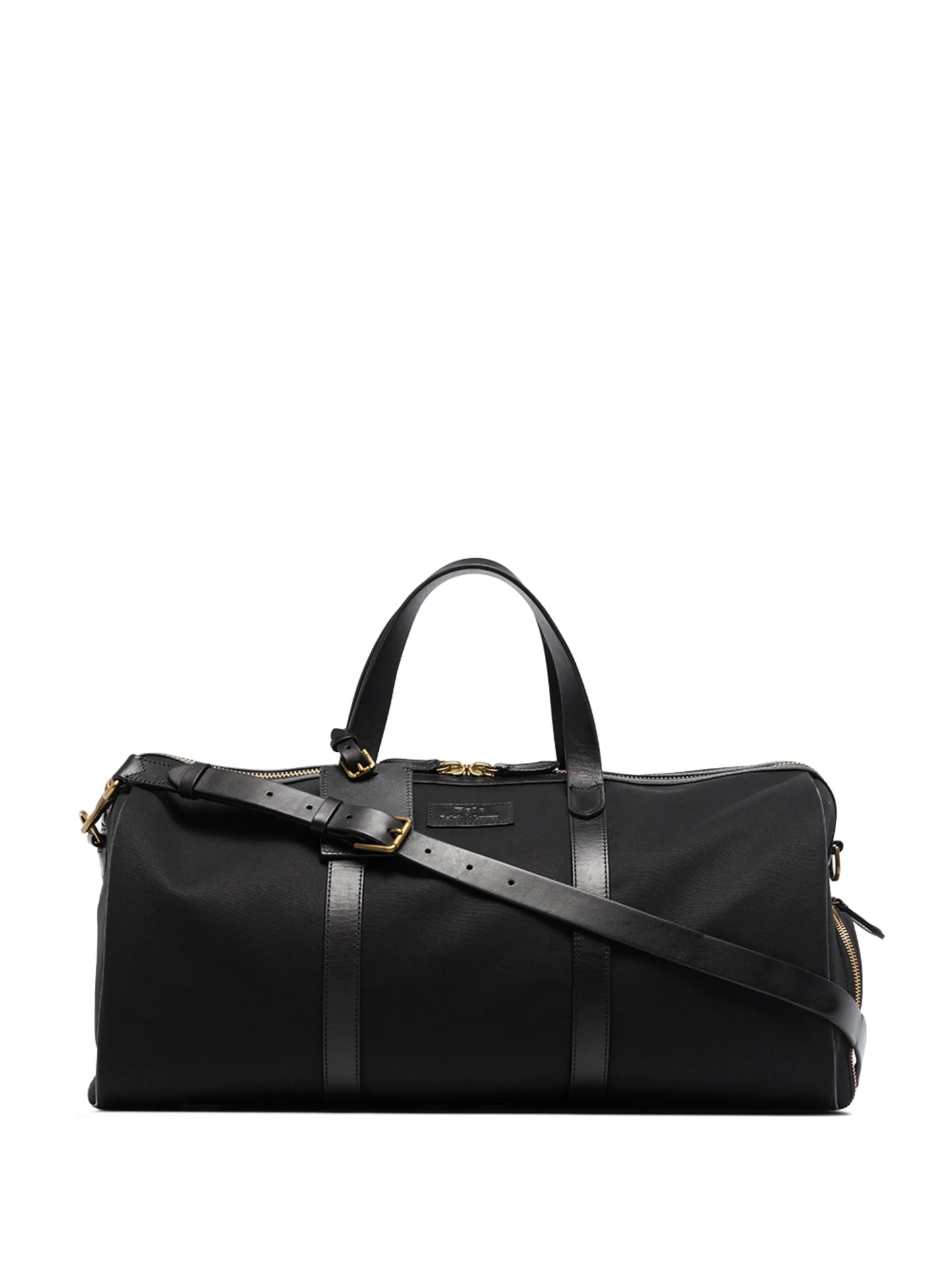 logo-patch canvas holdall