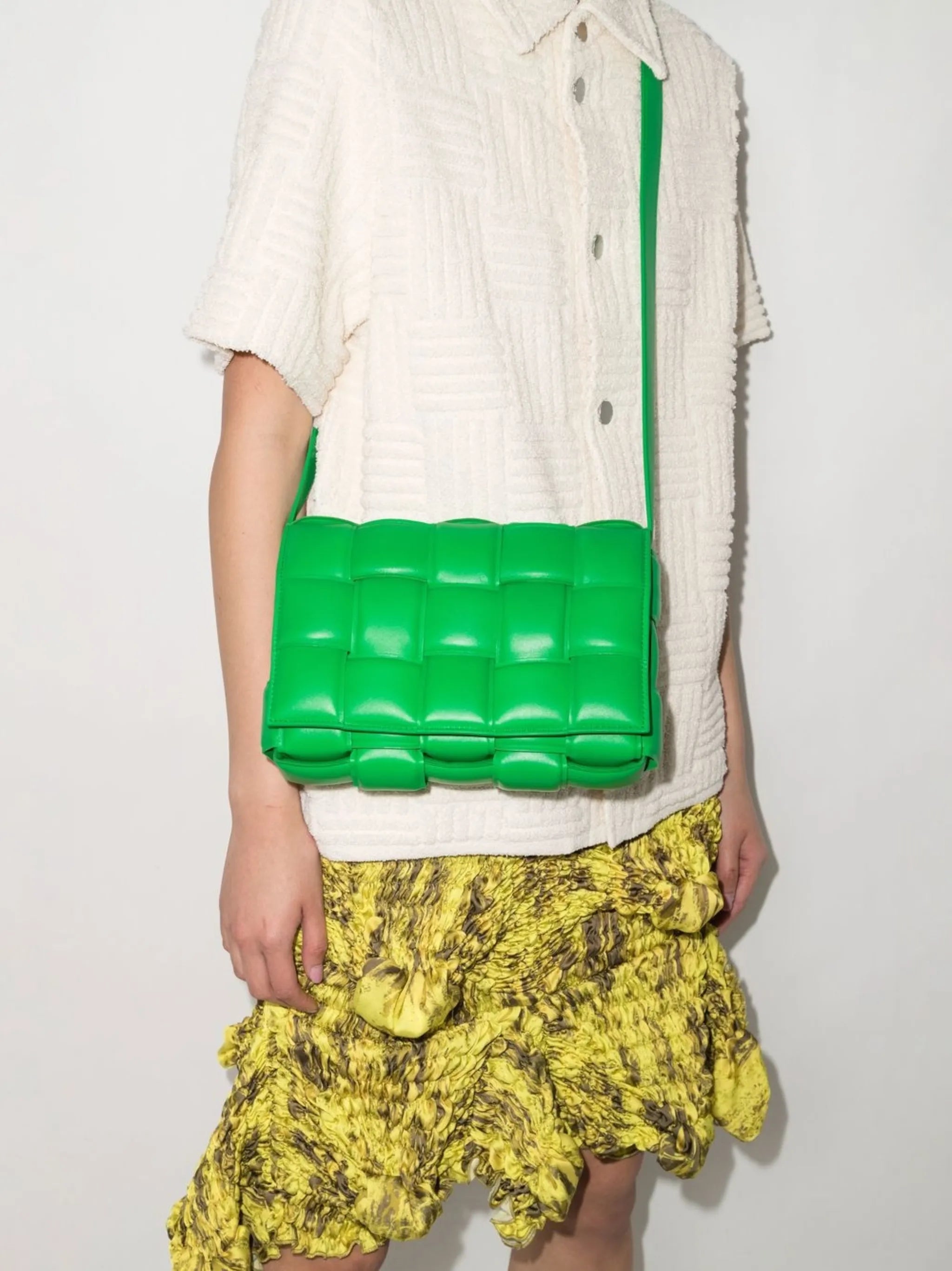 Padded Cassette crossbody bag