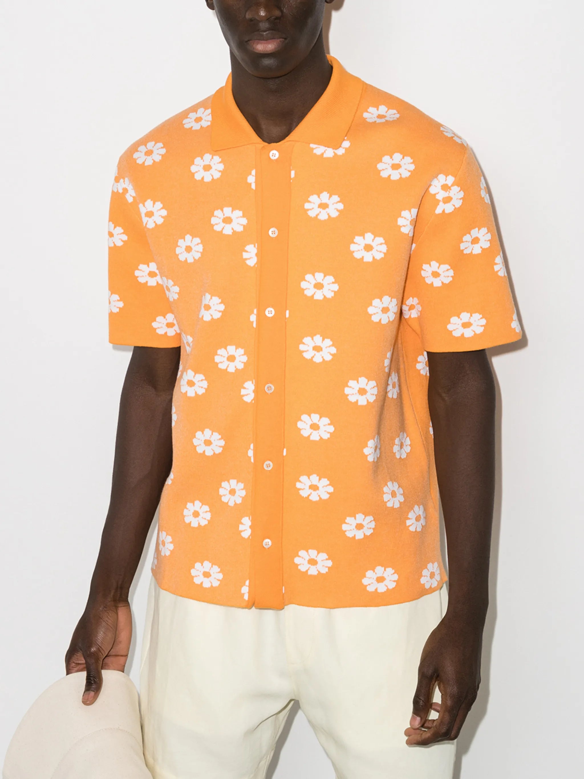 Palma floral-pattern shirt