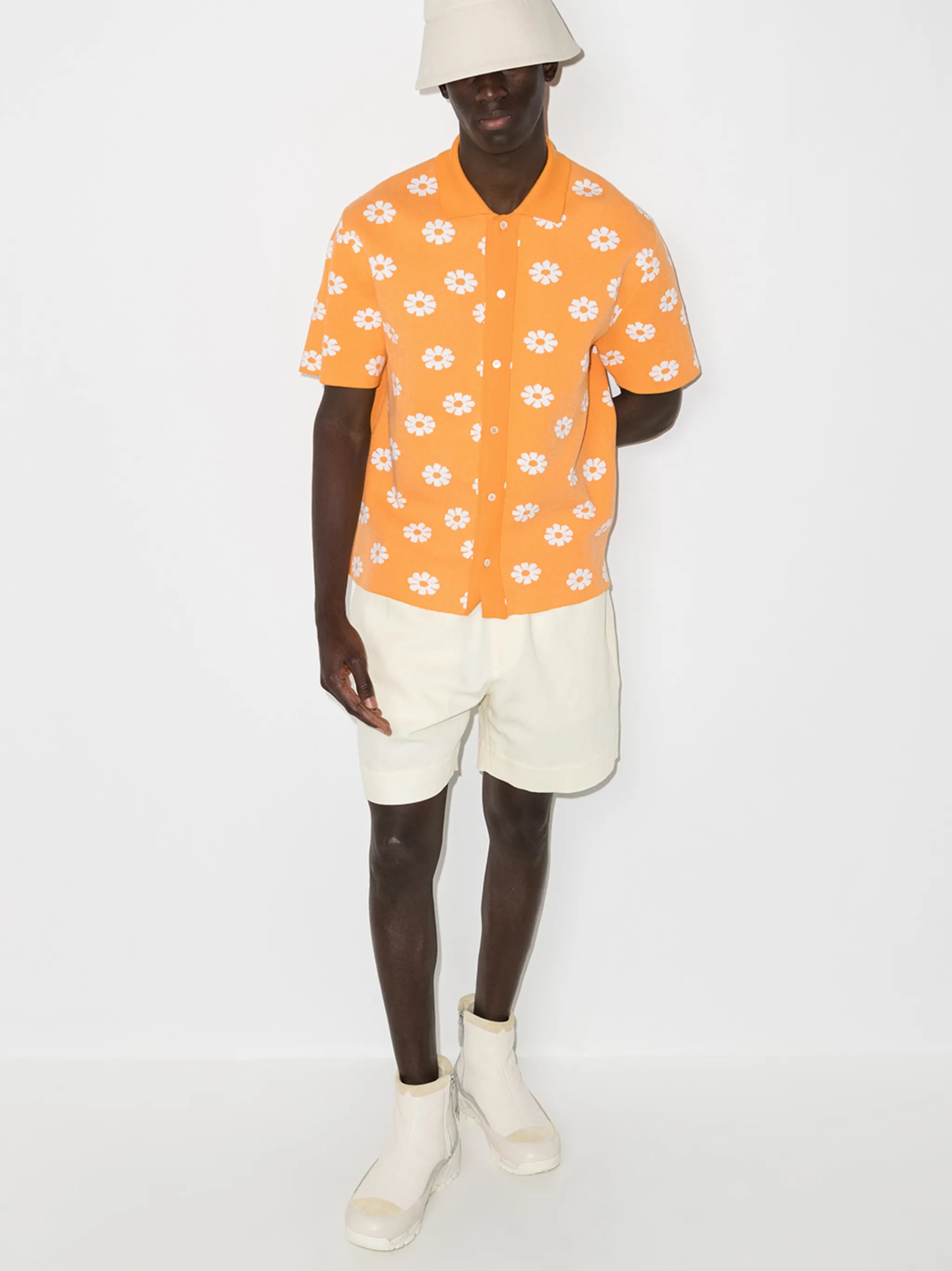 Palma floral-pattern shirt