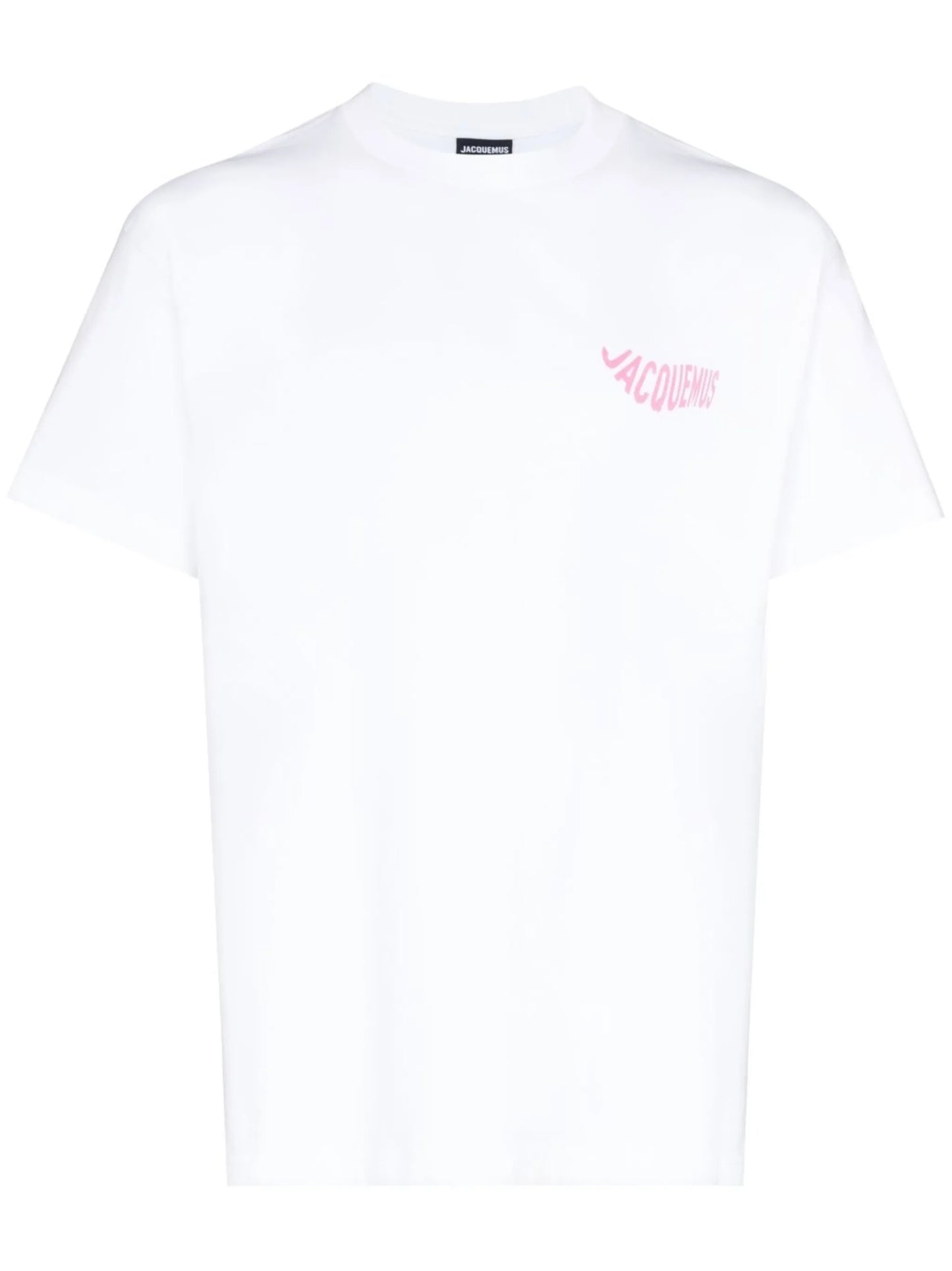 Le T-shirt Vague logo-print top