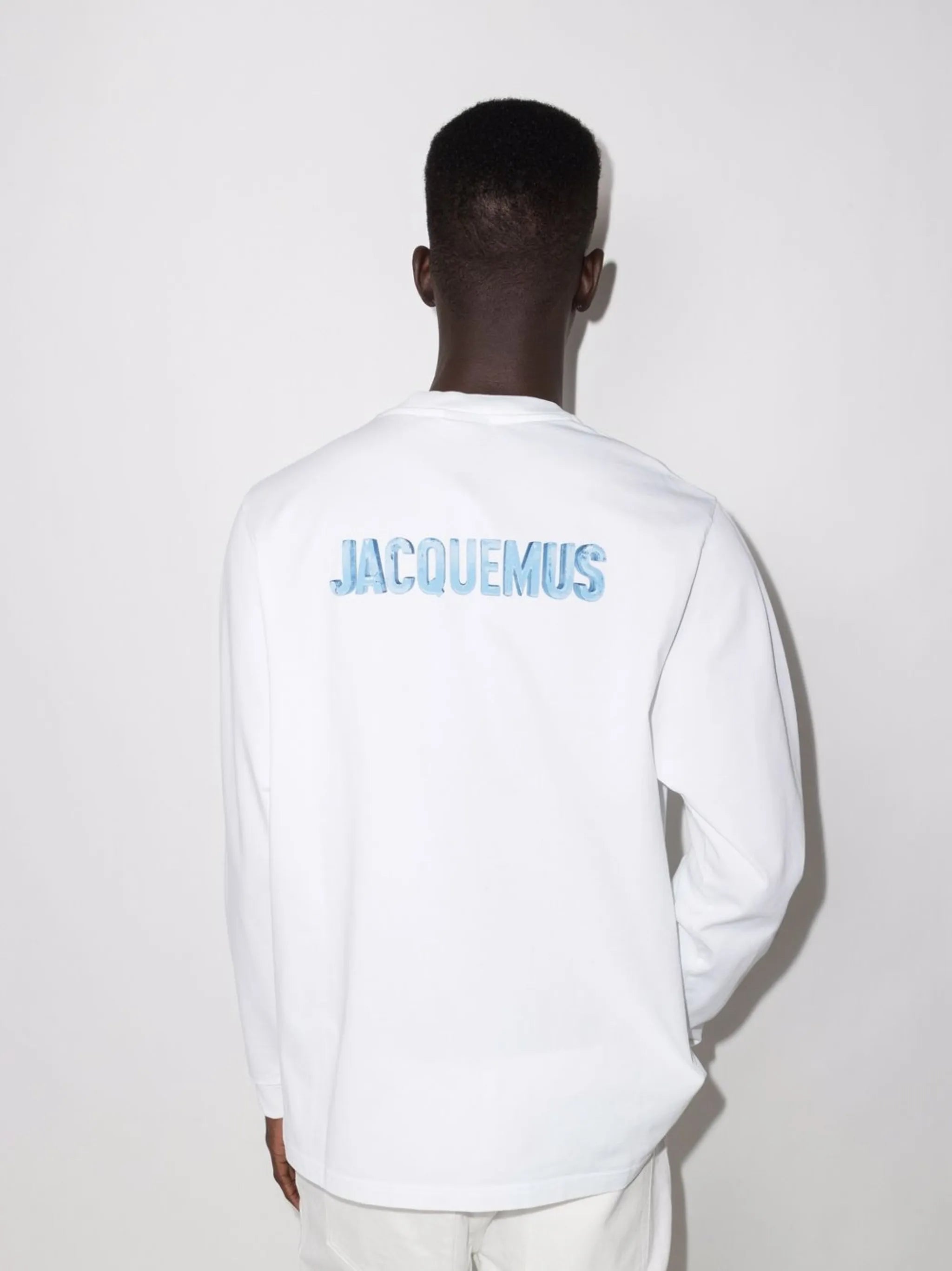 Le T-shirt Gelo logo-print top