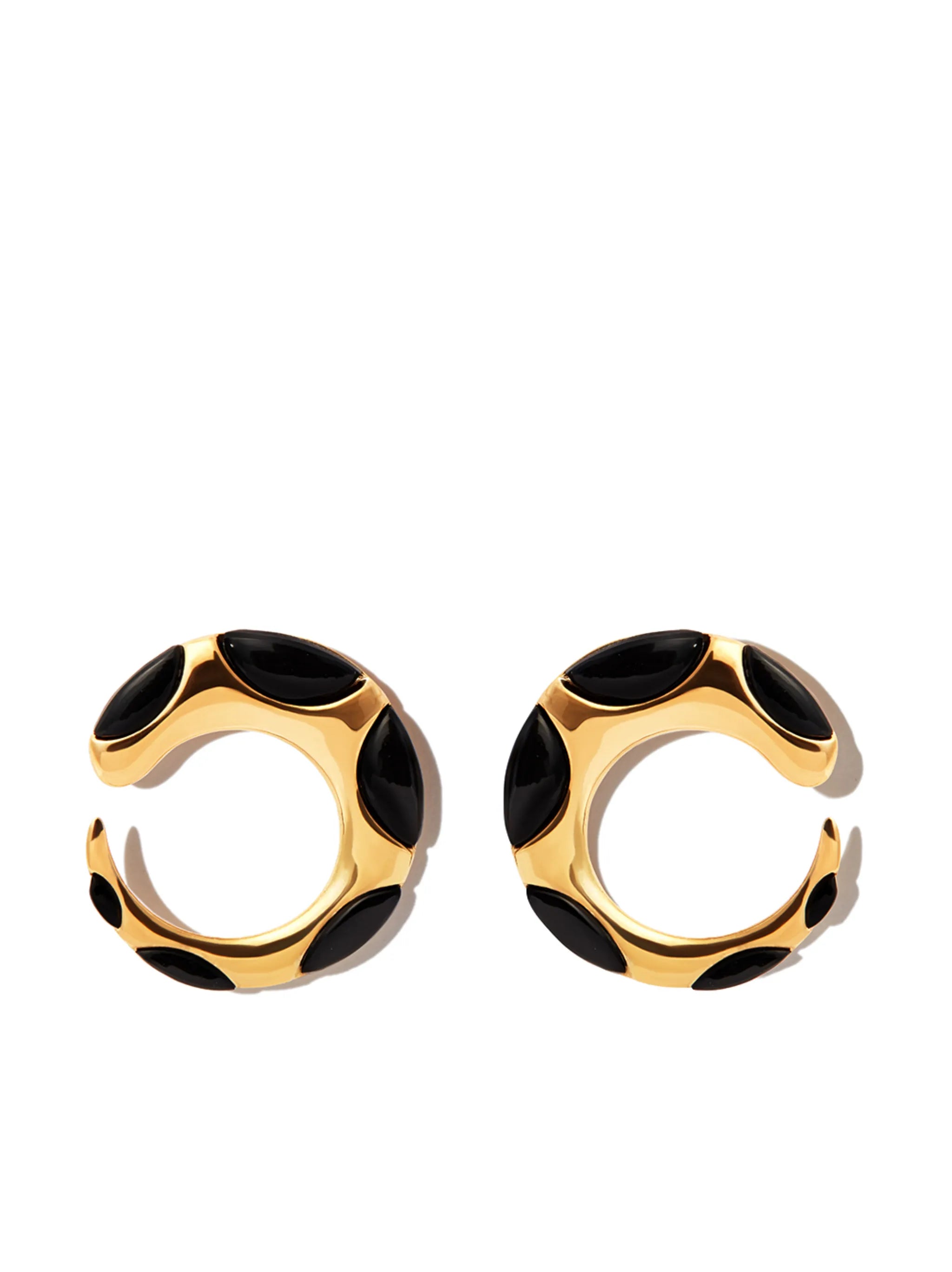 Khartoum circle stud earrings