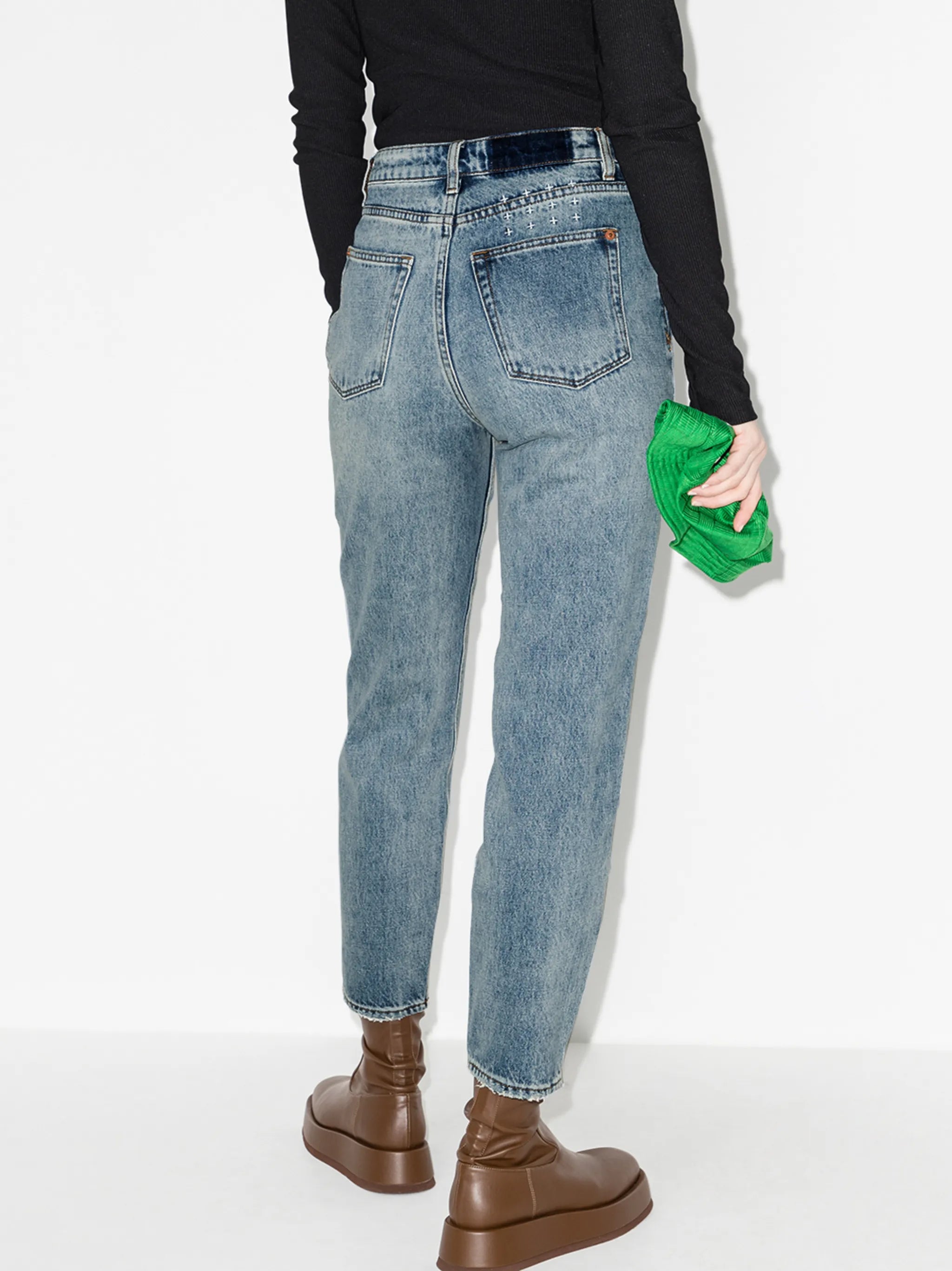 Pointer tapered leg jeans