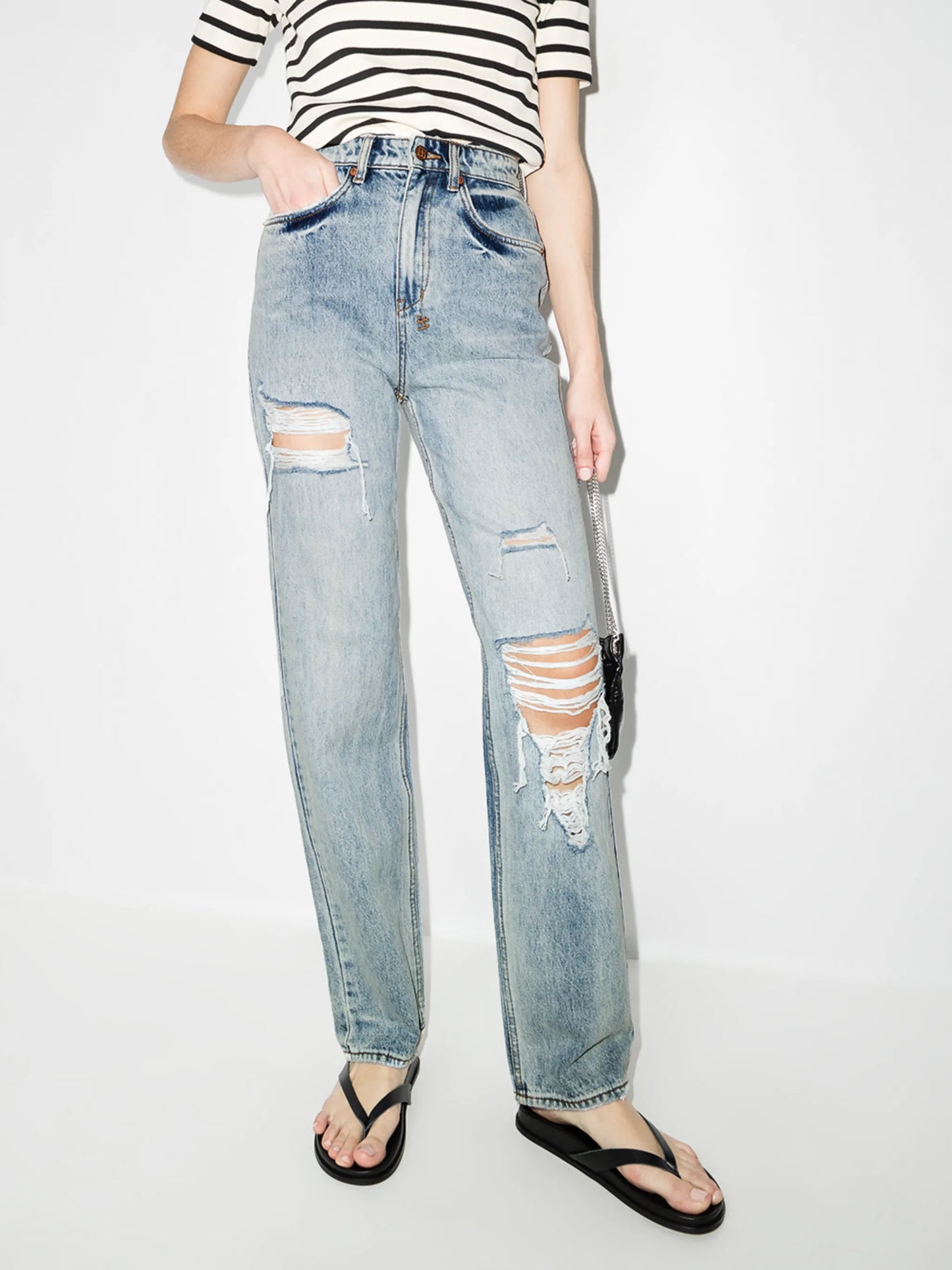 Playback Lifetime ripped jeans