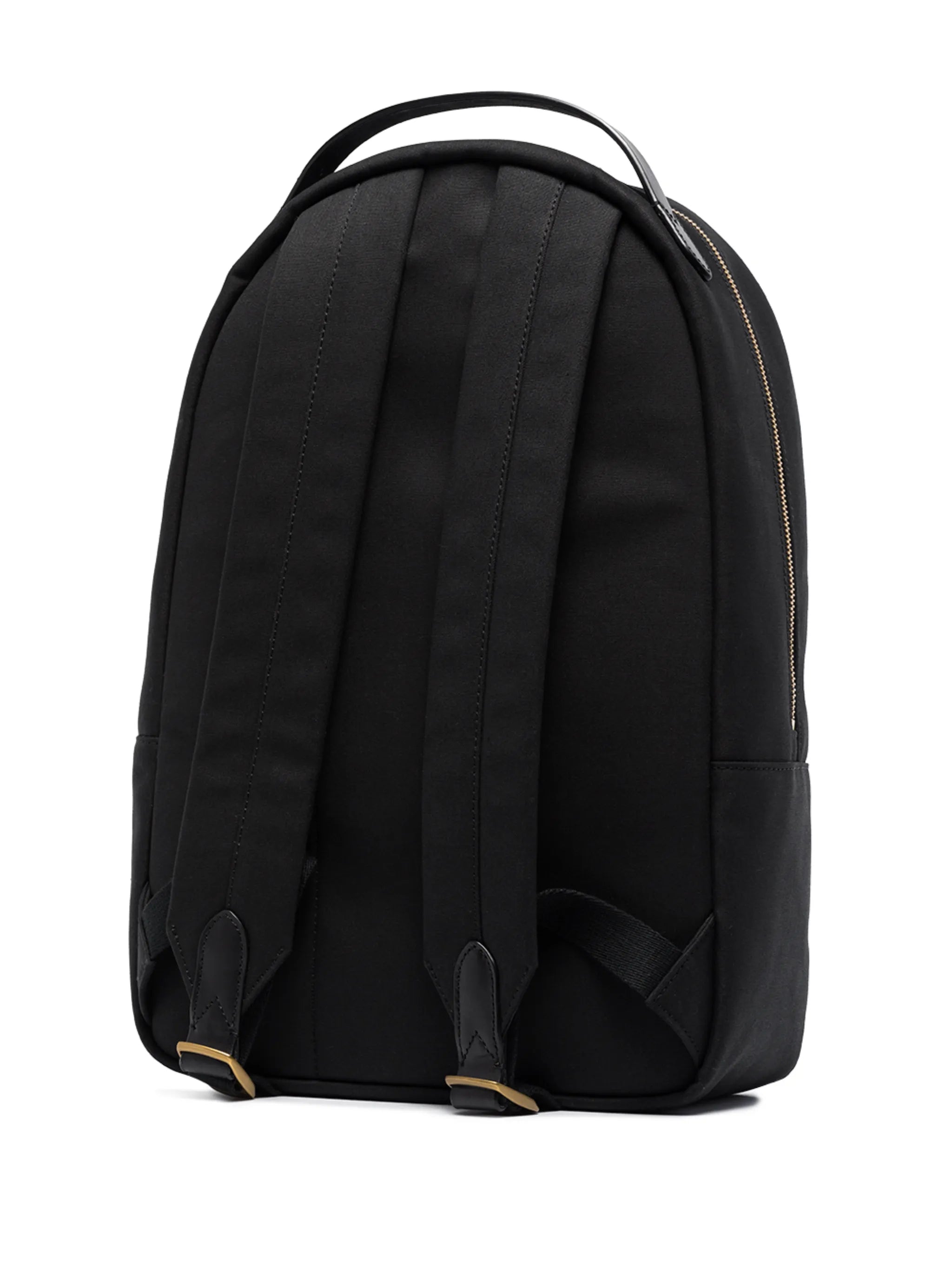 logo-patch canvas backpack