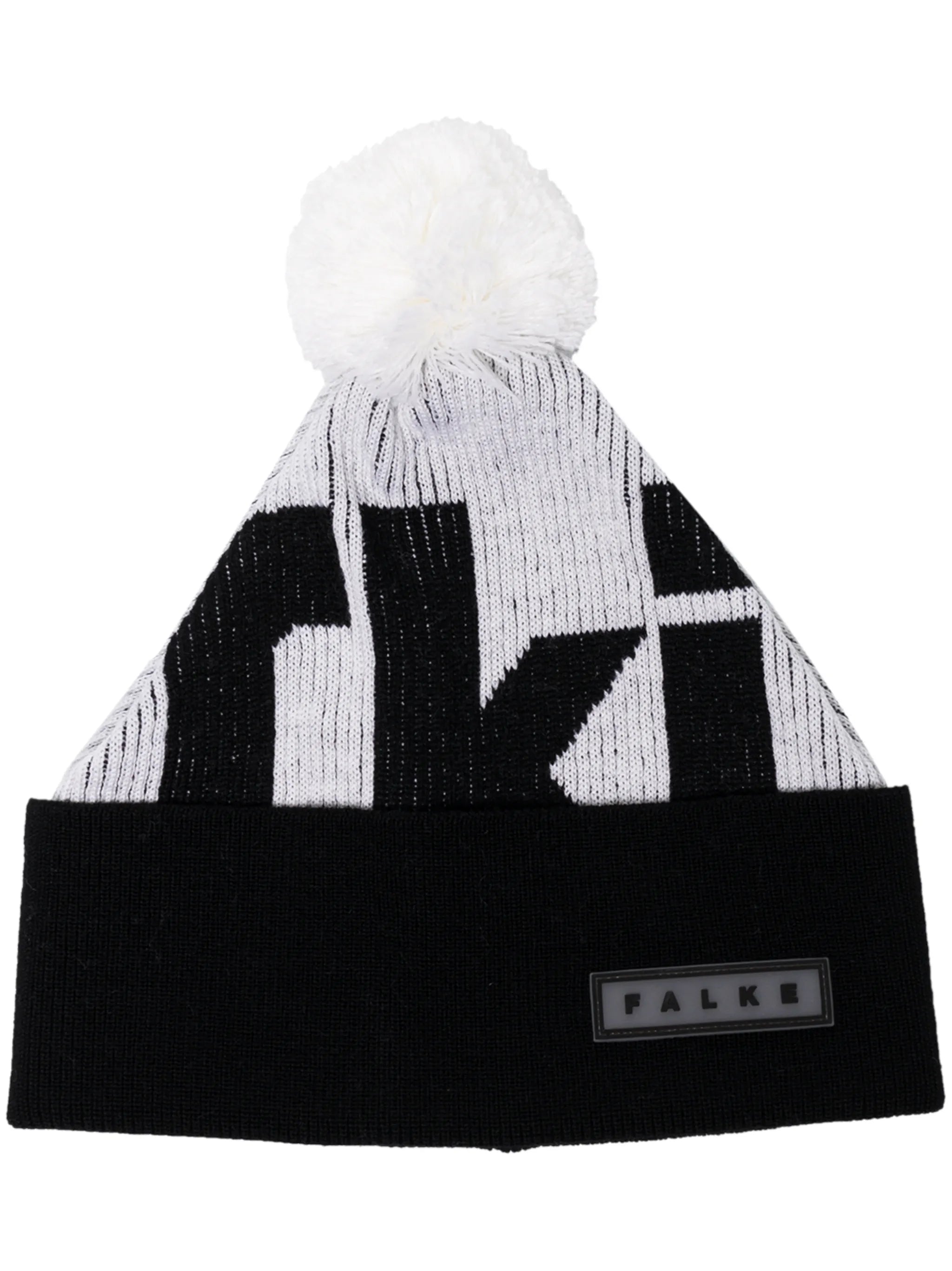 two-tone logo beanie