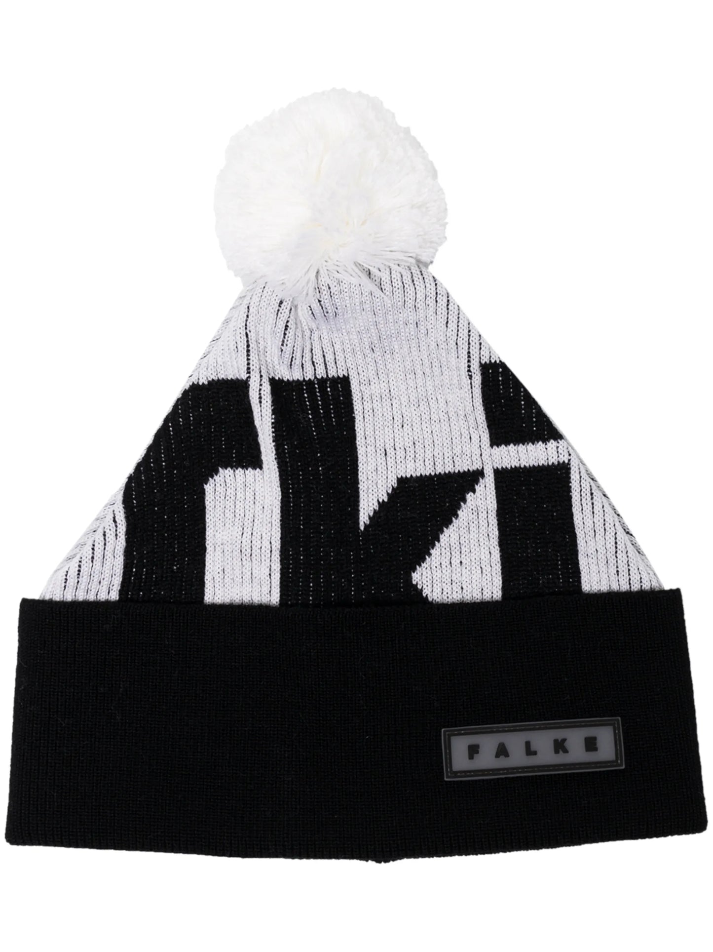two-tone logo beanie