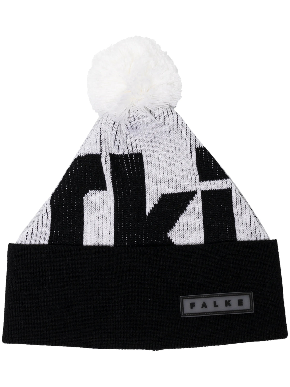 two-tone logo beanie