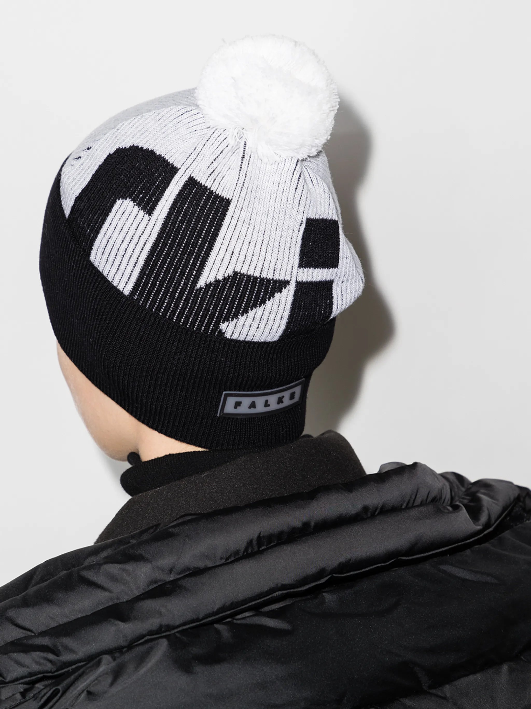 two-tone logo beanie