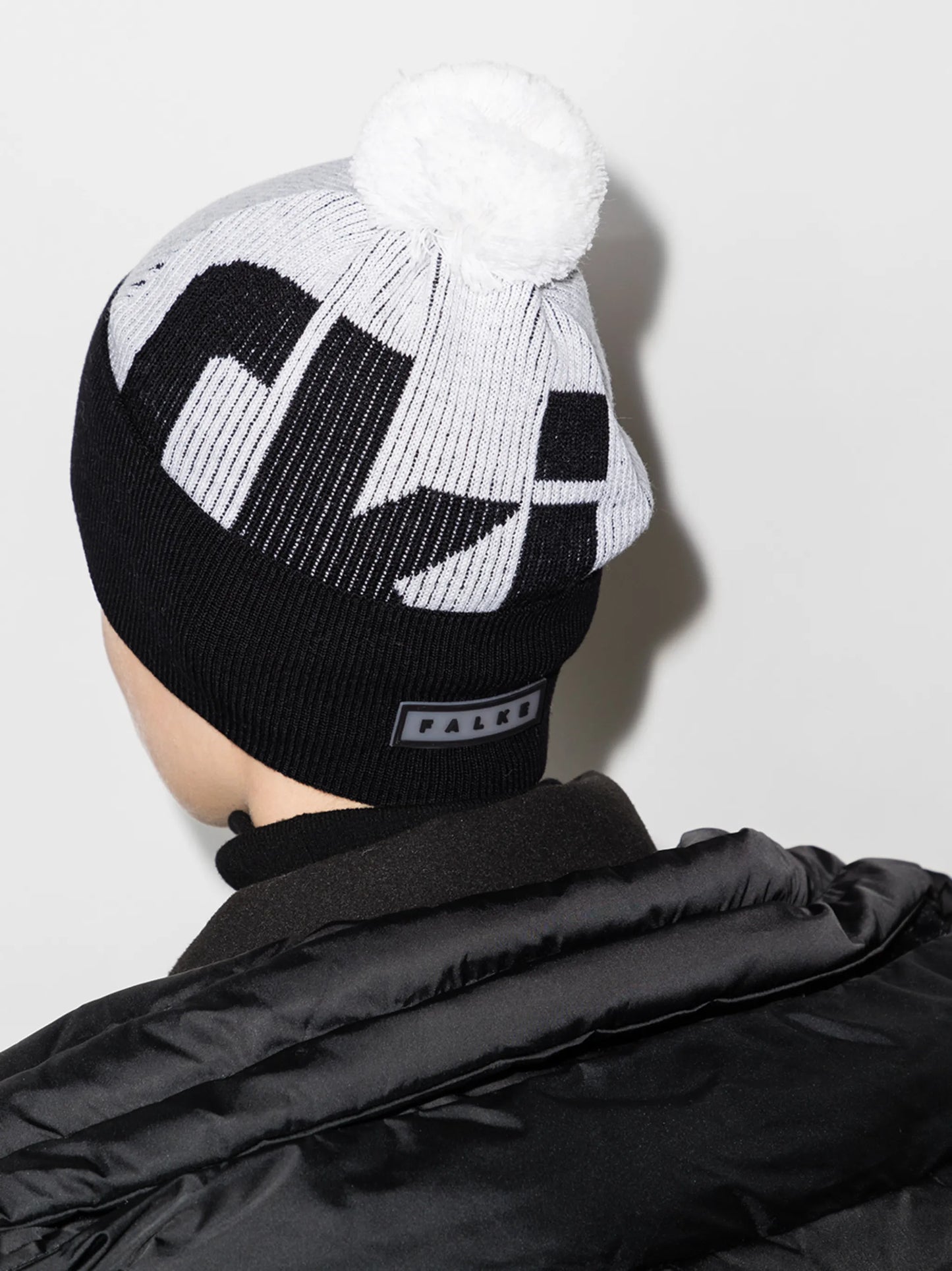 two-tone logo beanie
