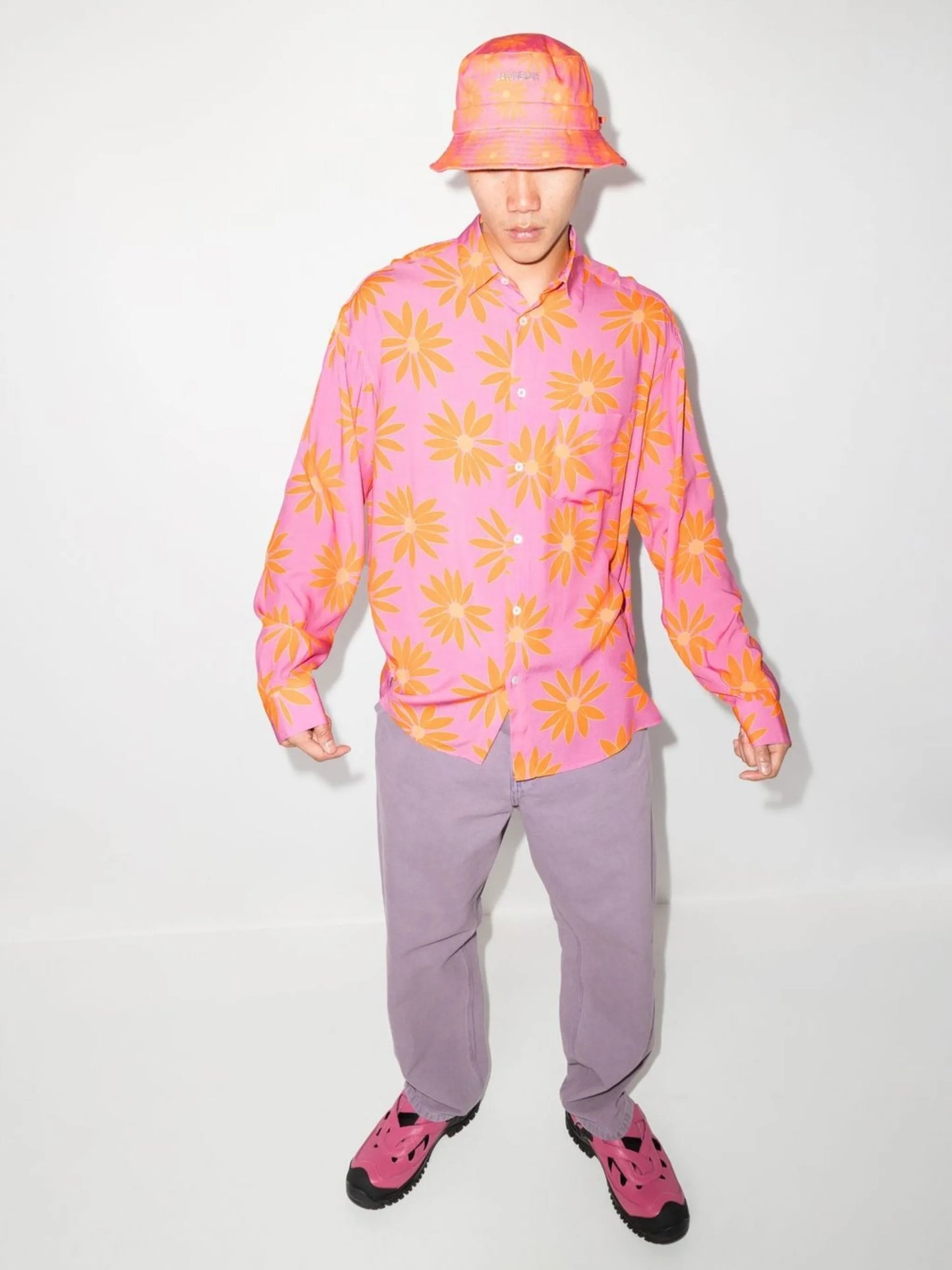 La chemise Simon floral-print shirt