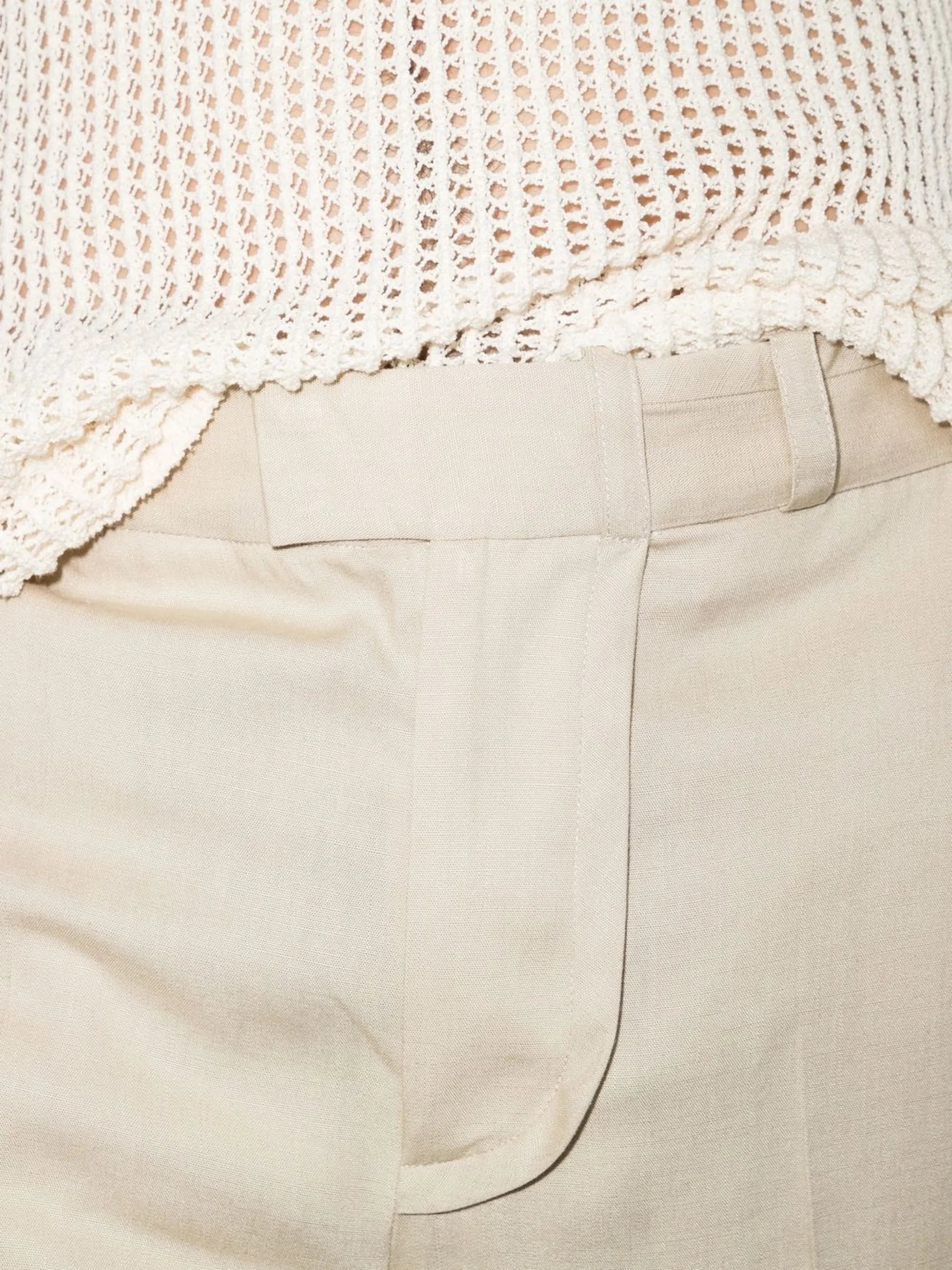 Le pantalon Bacio straight suit pants