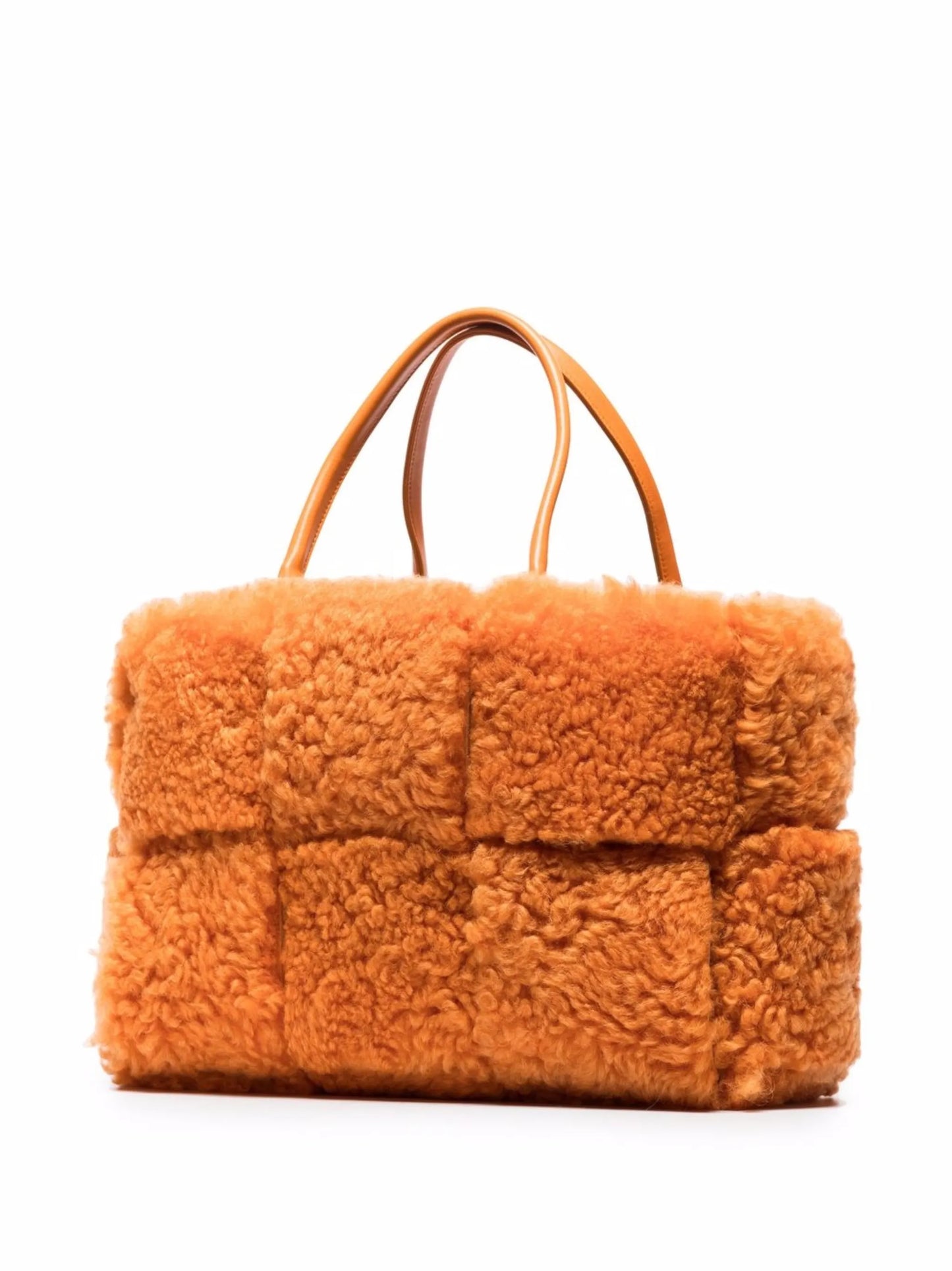 Intrecciato shearling tote bag