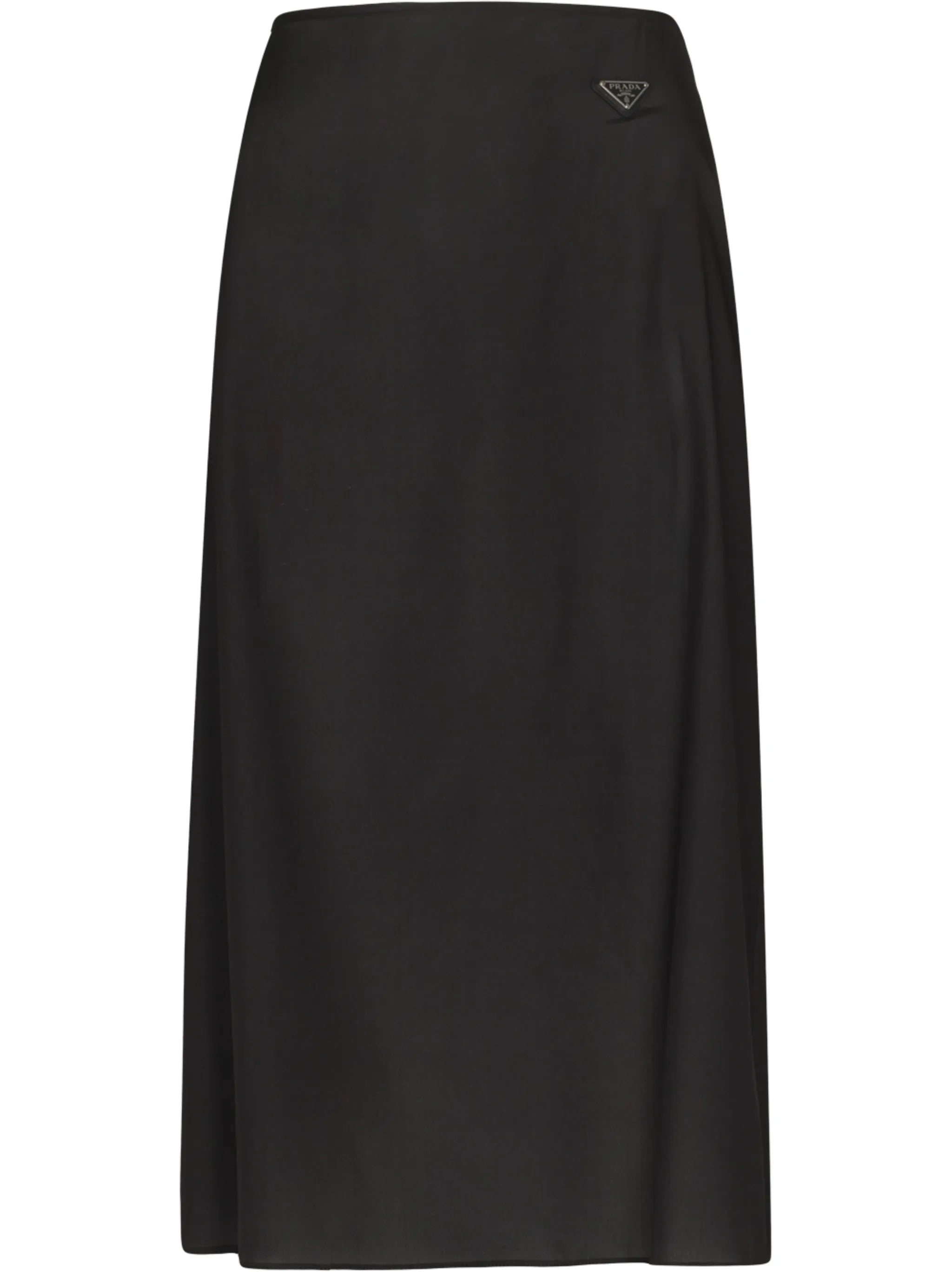 A-line midi skirt