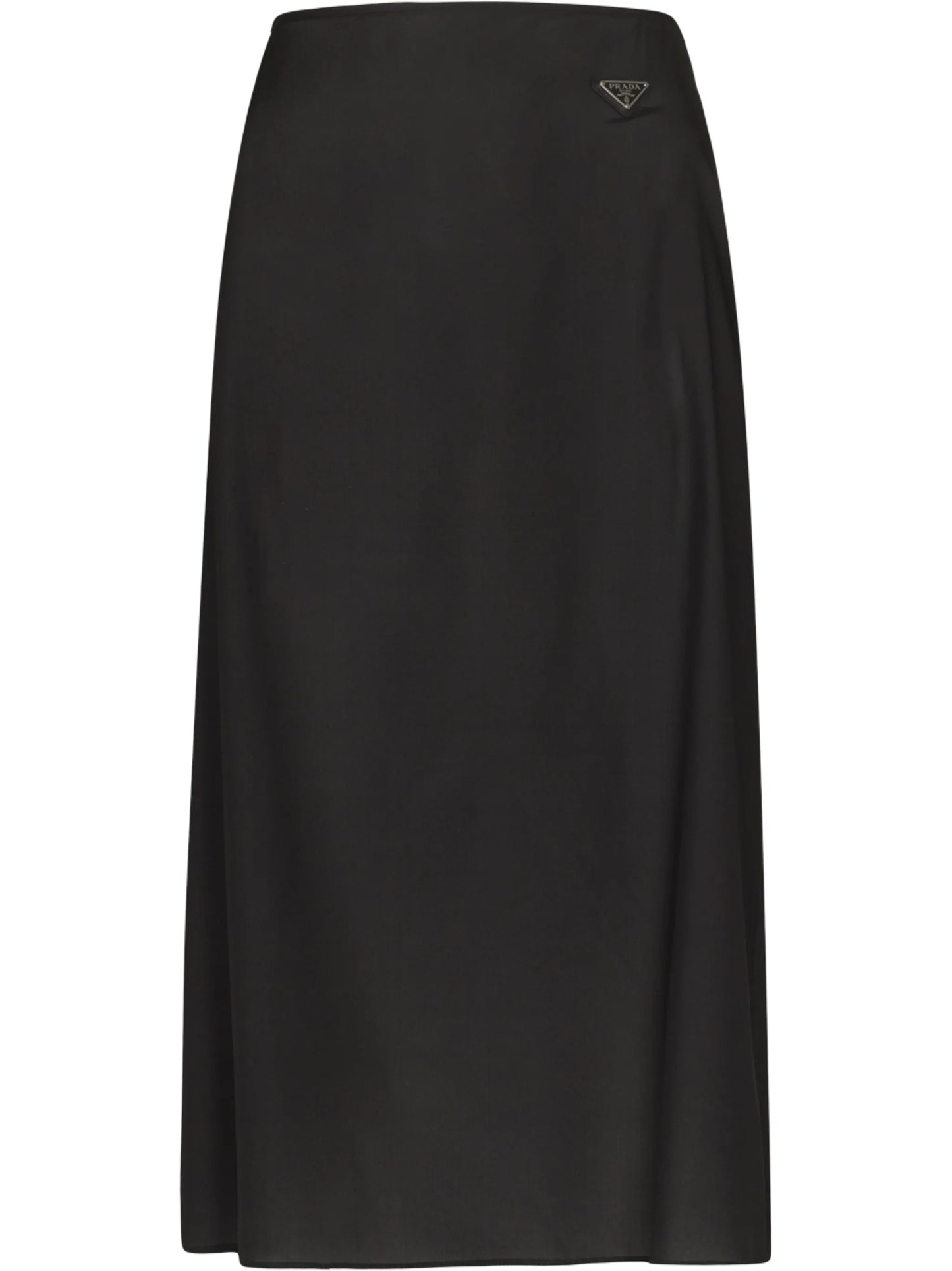 A-line midi skirt
