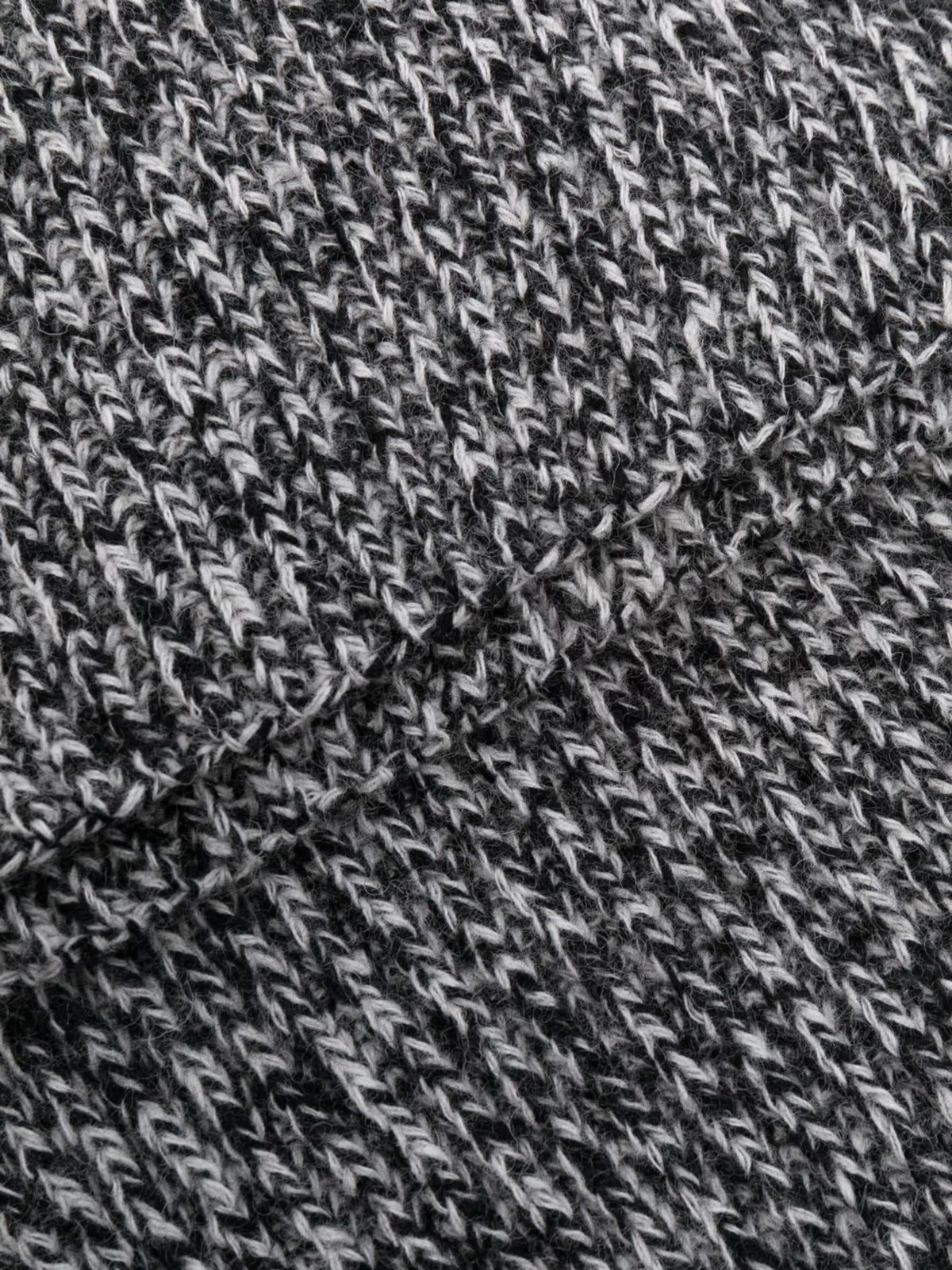 recycled wool-blend scarf