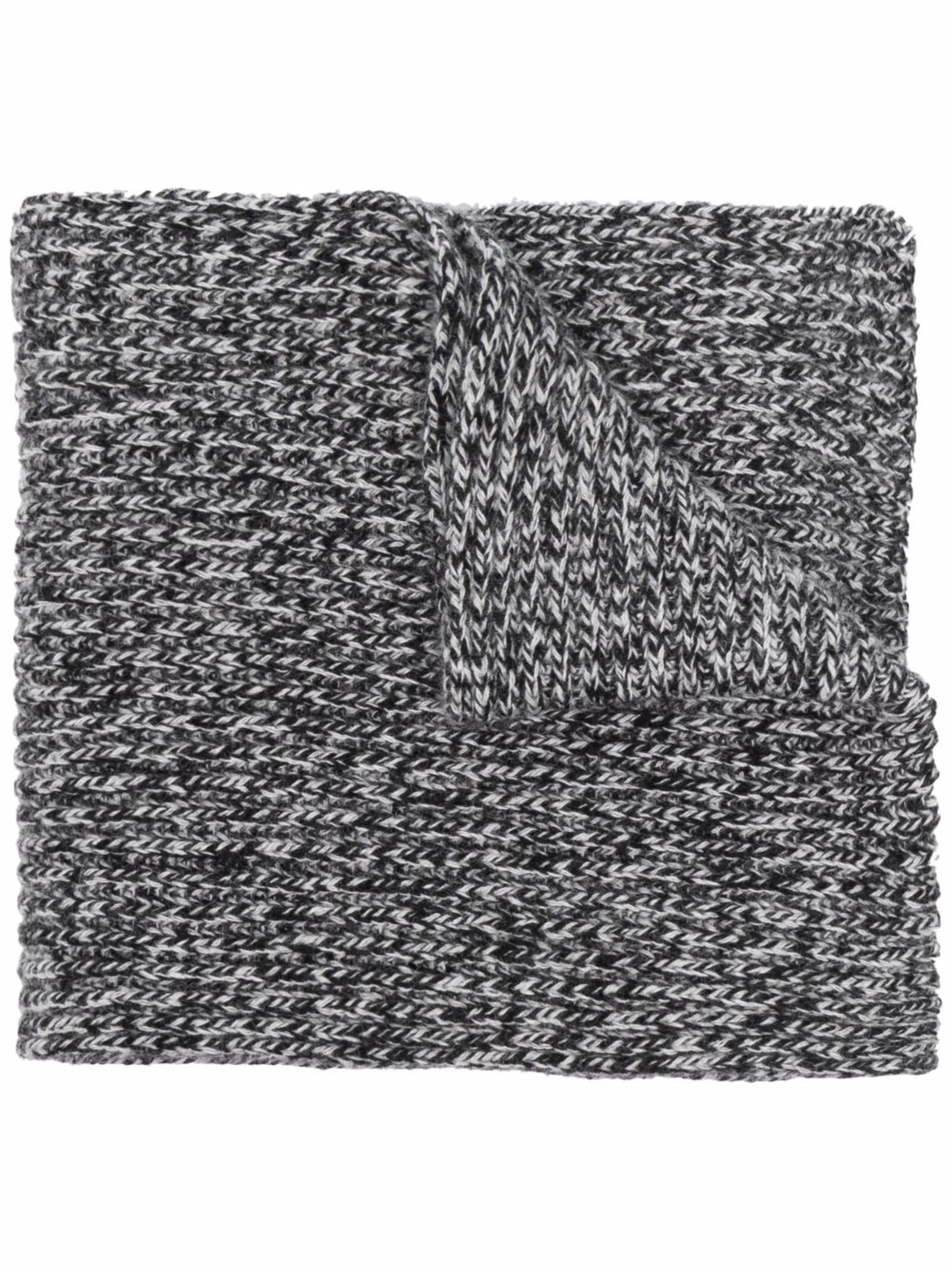 recycled wool-blend scarf